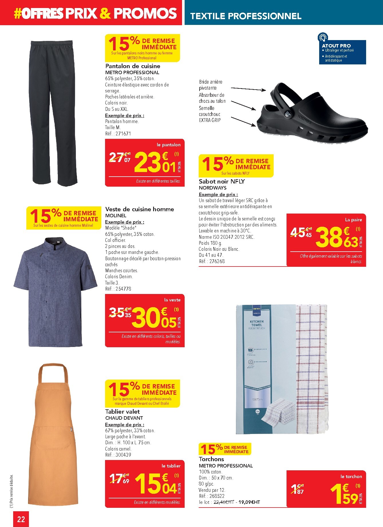 metro - Current Metro - Offres Prix & Promos Equipement leaflet valid from de jeudi 21/05/2026 to du samedi 20/06/2026 - page: 22