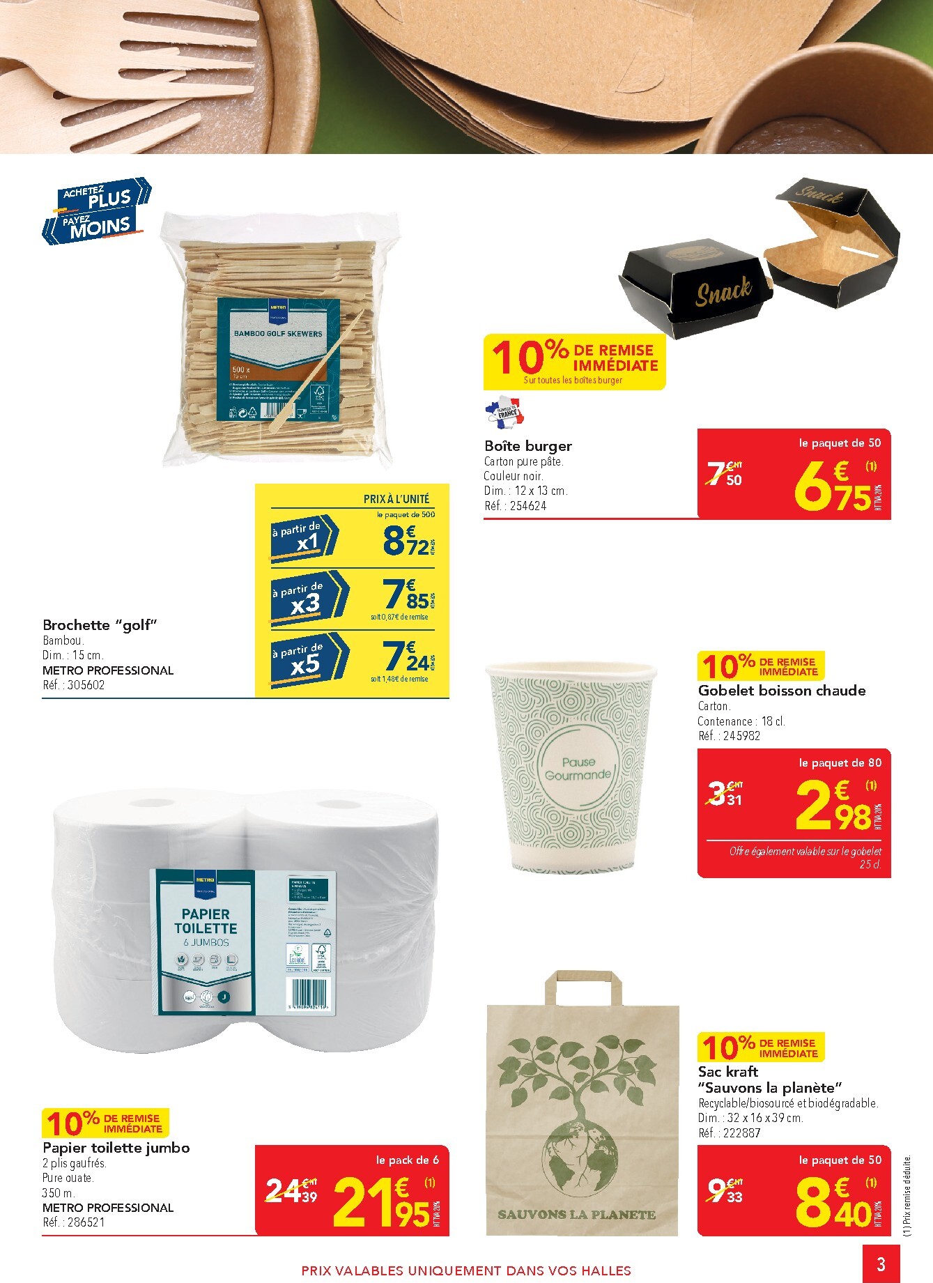 metro - Current Metro - Offres Prix & Promos Equipement leaflet valid from de jeudi 21/05/2026 to du samedi 20/06/2026 - page: 3