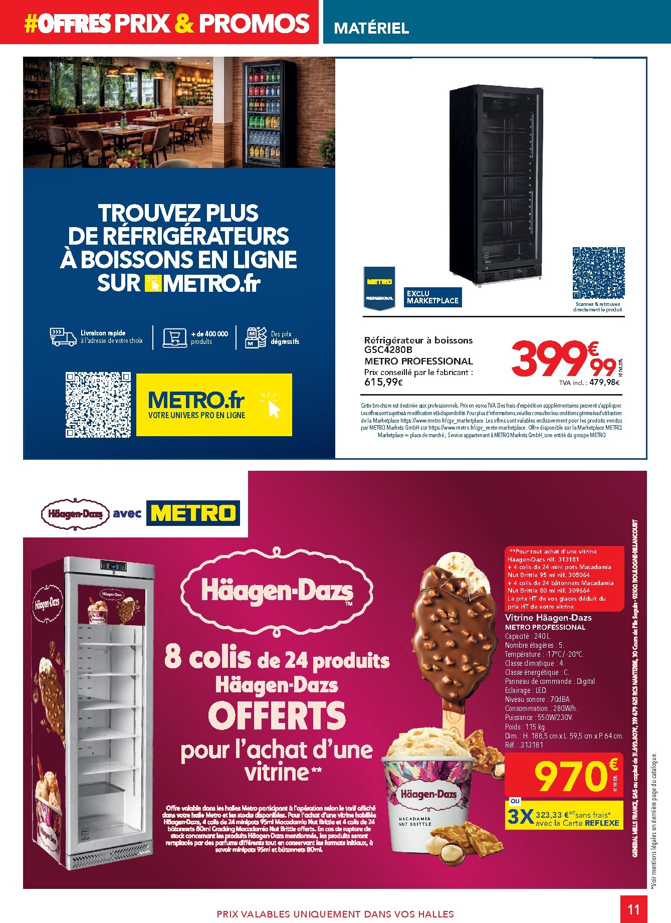 metro - Current Metro - Offres Prix & Promos Equipement leaflet valid from de jeudi 21/05/2026 to du samedi 20/06/2026 - page: 11