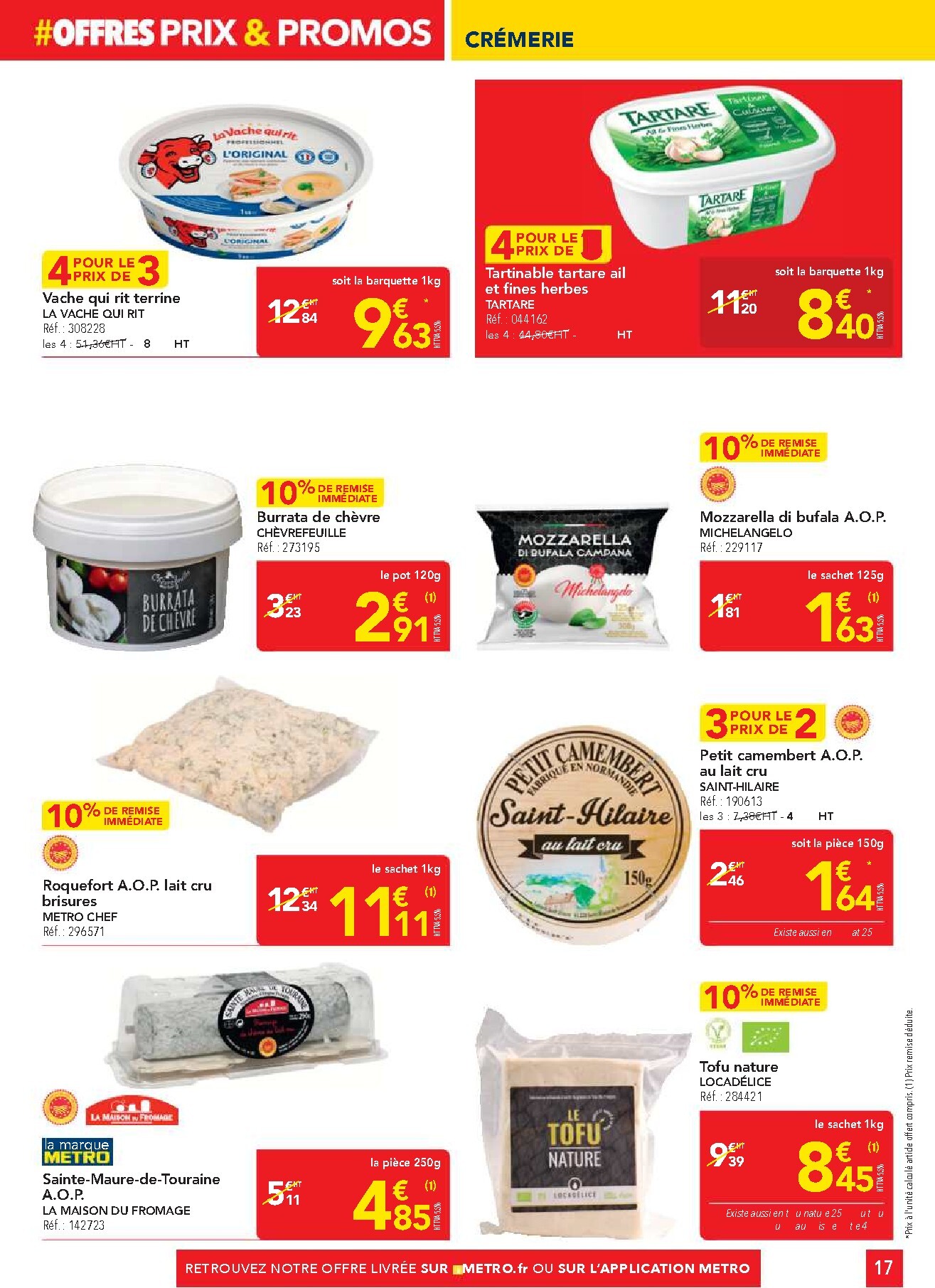 metro - Current Metro - Offres Prix & Promos Restauration leaflet valid from de jeudi 21/05/2026 to du samedi 20/06/2026 - page: 17