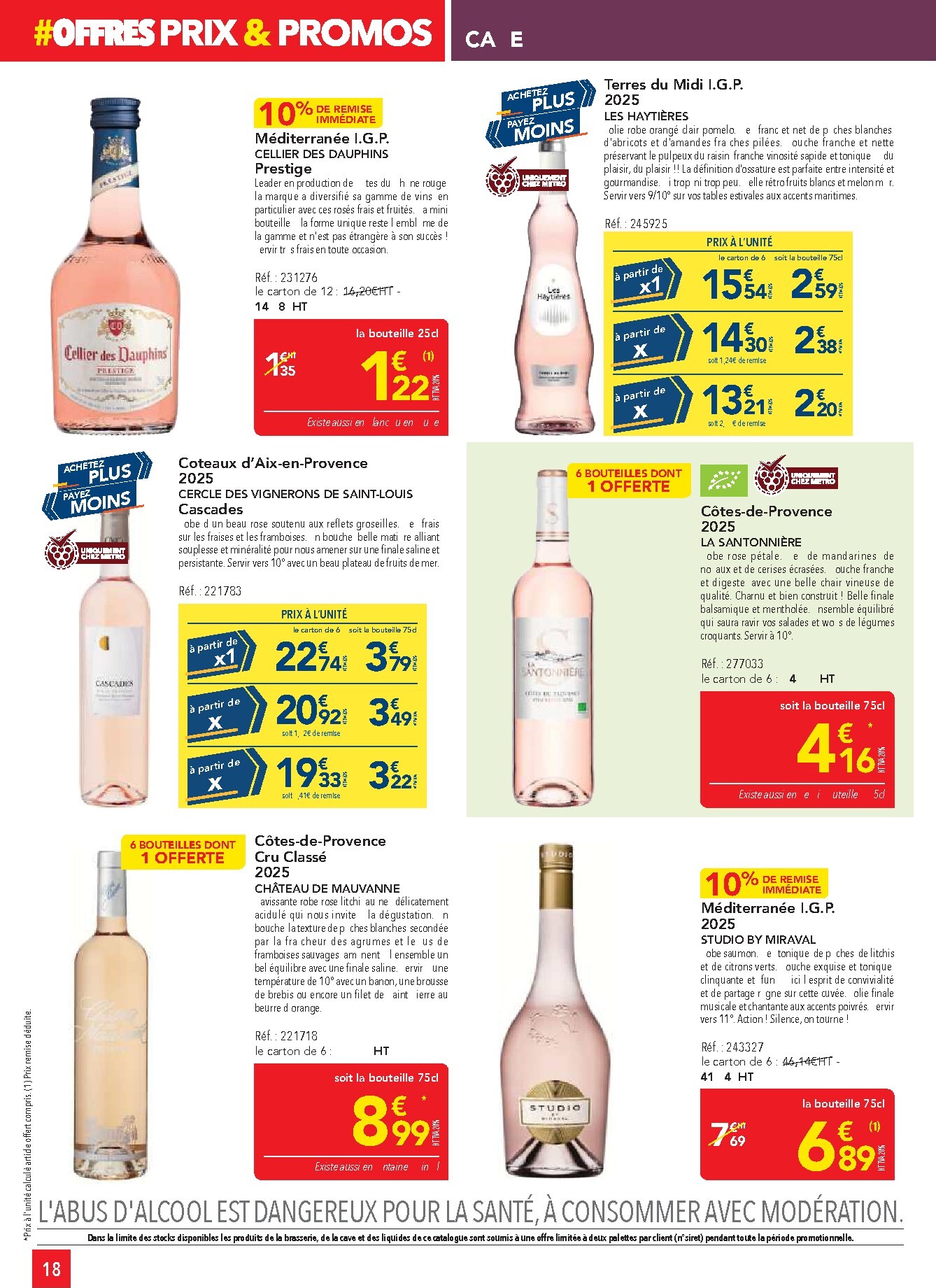 metro - Current Metro - Offres Prix & Promos Restauration leaflet valid from de jeudi 21/05/2026 to du samedi 20/06/2026 - page: 18
