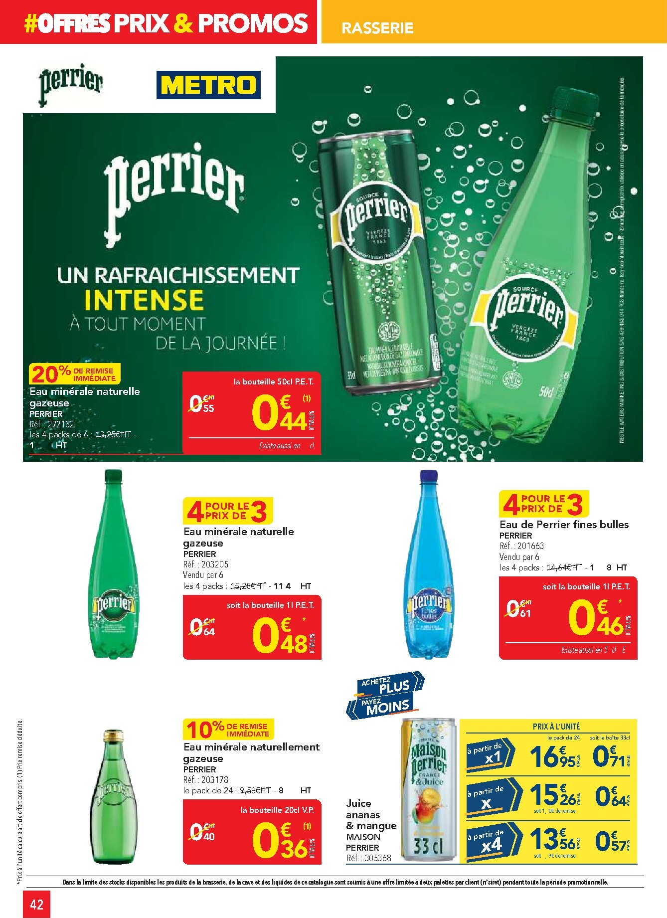 metro - Current Metro - Offres Prix & Promos Restauration leaflet valid from de jeudi 21/05/2026 to du samedi 20/06/2026 - page: 42