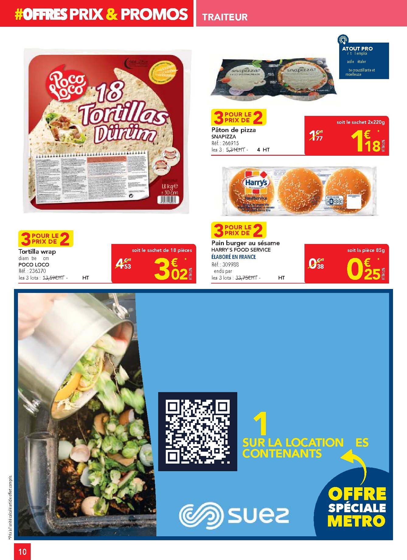 metro - Current Metro - Offres Prix & Promos Restauration leaflet valid from de jeudi 21/05/2026 to du samedi 20/06/2026 - page: 10