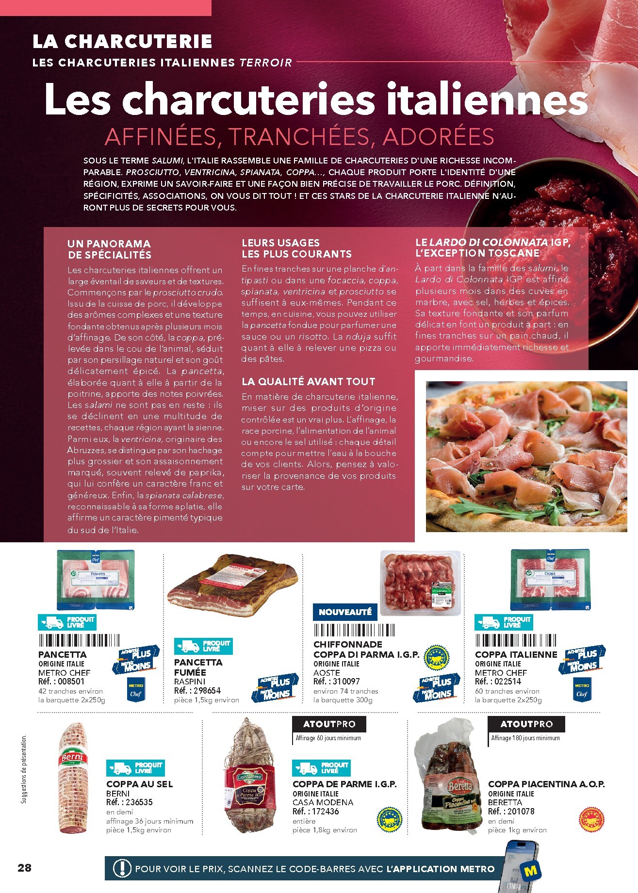 metro - Current Metro - #Guide Italie leaflet valid from du lundi 01/06/2026 to de jeudi 31/12/2026 - page: 28