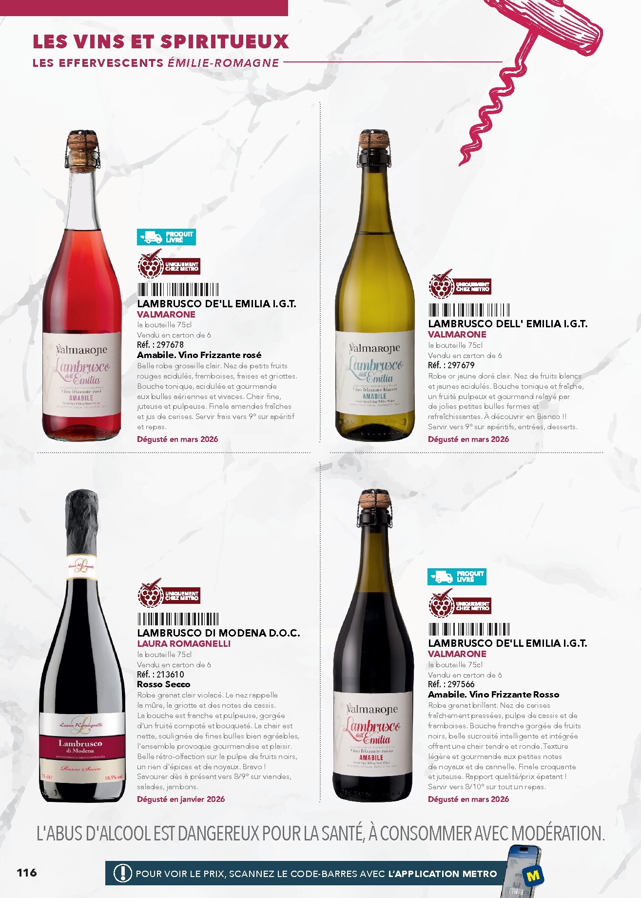 metro - Current Metro - #Guide Italie leaflet valid from du lundi 01/06/2026 to de jeudi 31/12/2026 - page: 116