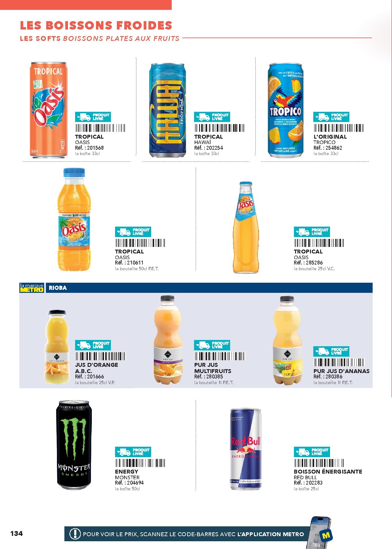 metro - Current Metro - #Guide Italie leaflet valid from du lundi 01/06/2026 to de jeudi 31/12/2026 - page: 134