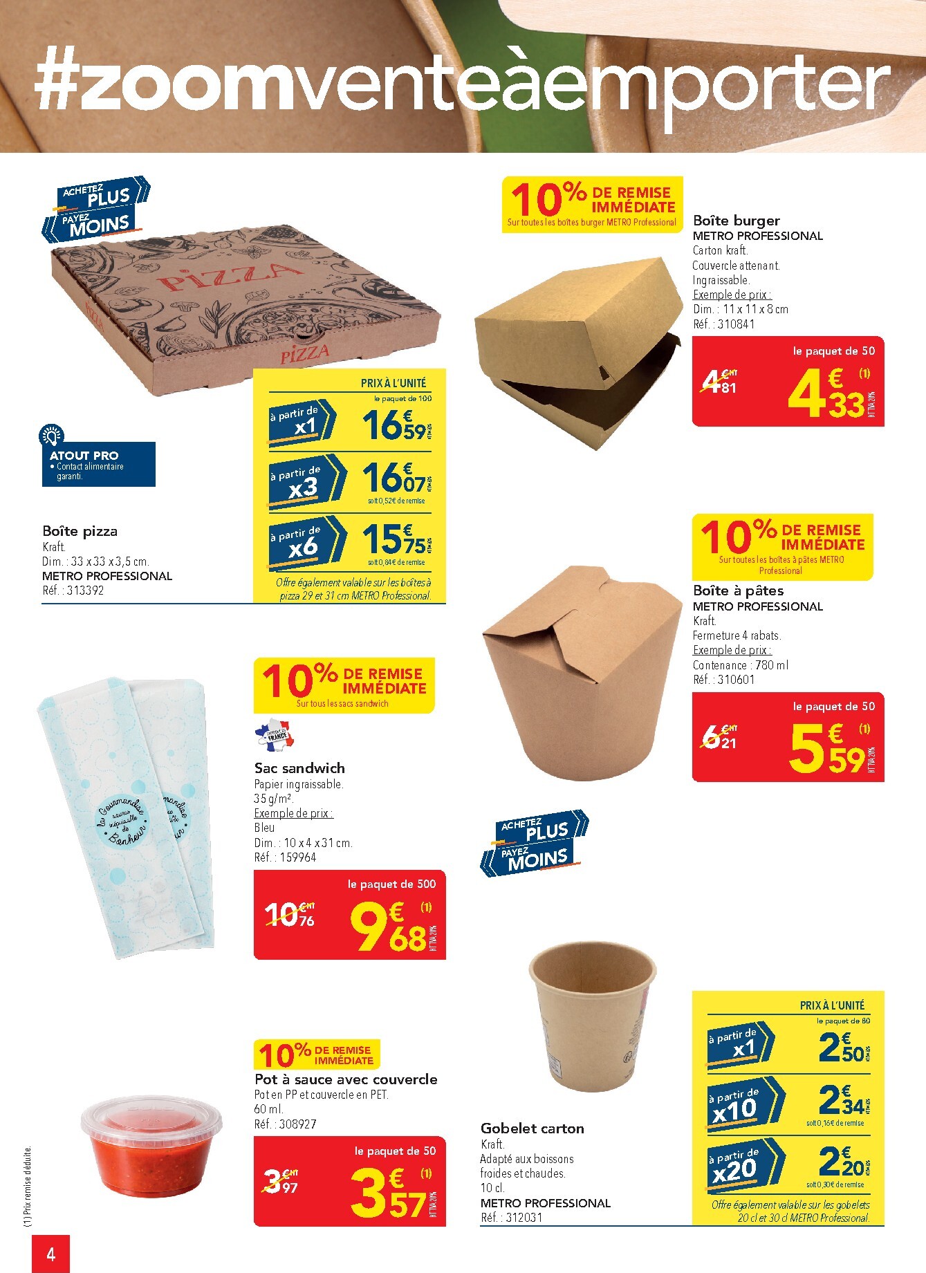 metro - Current Metro - Offres Prix & Promos Équipement leaflet valid from de jeudi 18/06/2026 to du mercredi 15/07/2026 - page: 4