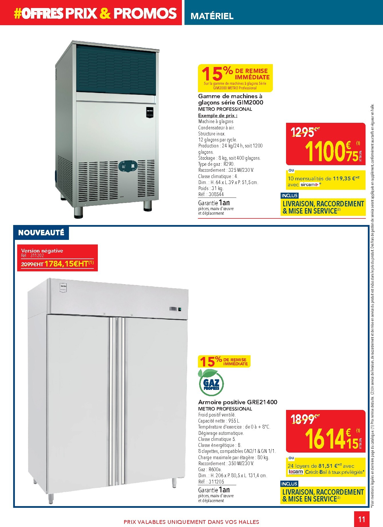 metro - Current Metro - Offres Prix & Promos Équipement leaflet valid from de jeudi 18/06/2026 to du mercredi 15/07/2026 - page: 11