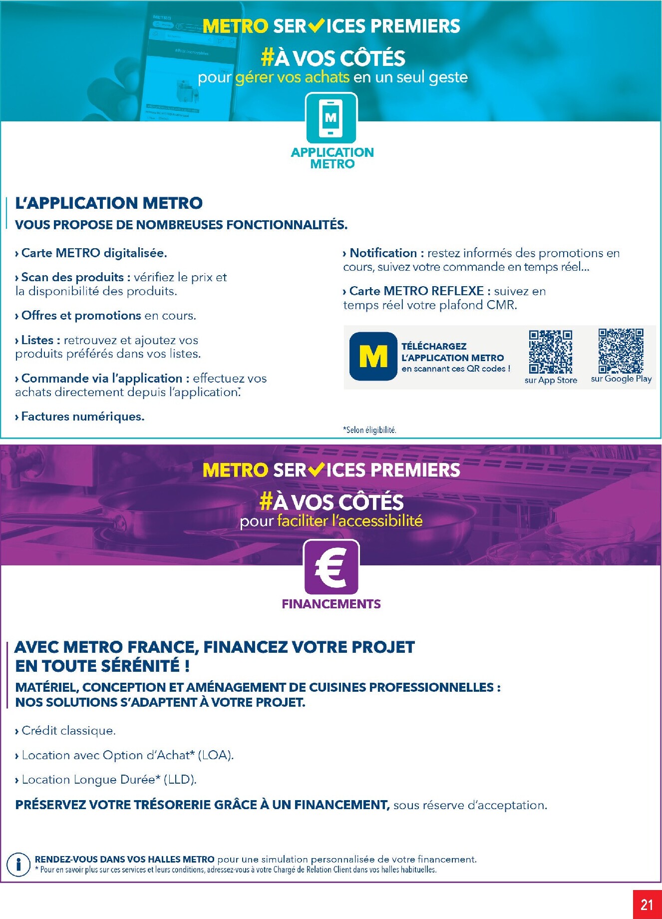 metro - Current Metro - Offres Prix & Promos Équipement leaflet valid from de jeudi 18/06/2026 to du mercredi 15/07/2026 - page: 21