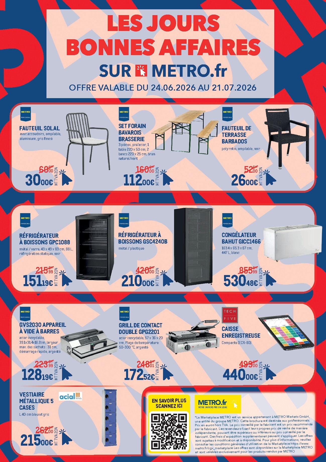 metro - Current Metro - Marketplace leaflet valid from du mercredi 24/06/2026 to du mardi 21/07/2026