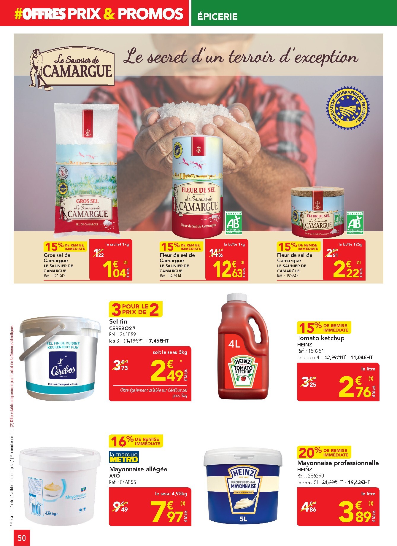metro - Current Metro - Offres Prix & Promos Restauration leaflet valid from de jeudi 18/06/2026 to du mercredi 15/07/2026 - page: 50