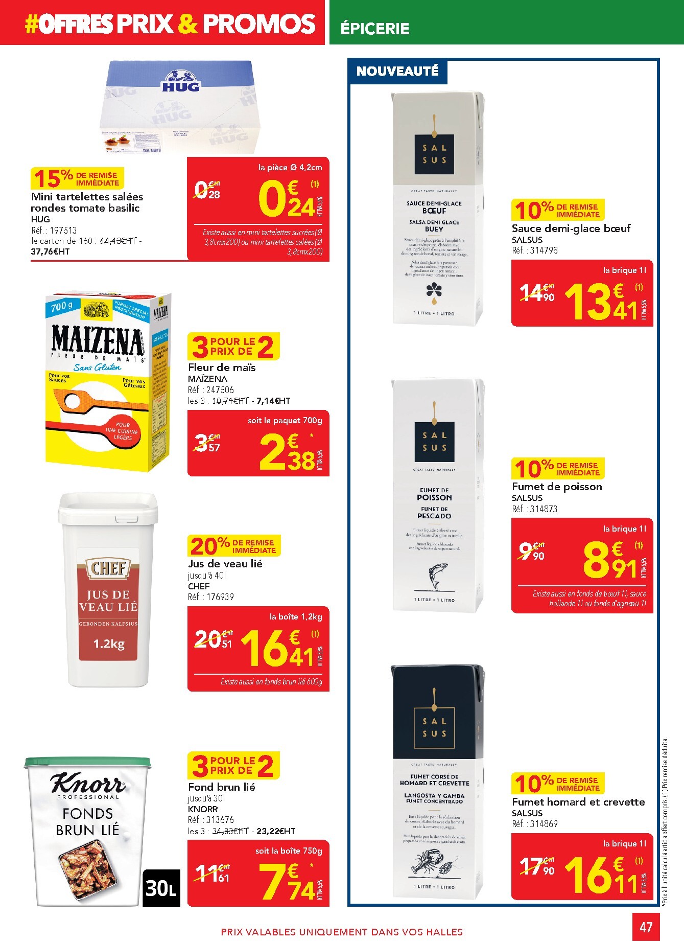 metro - Current Metro - Offres Prix & Promos Restauration leaflet valid from de jeudi 18/06/2026 to du mercredi 15/07/2026 - page: 47
