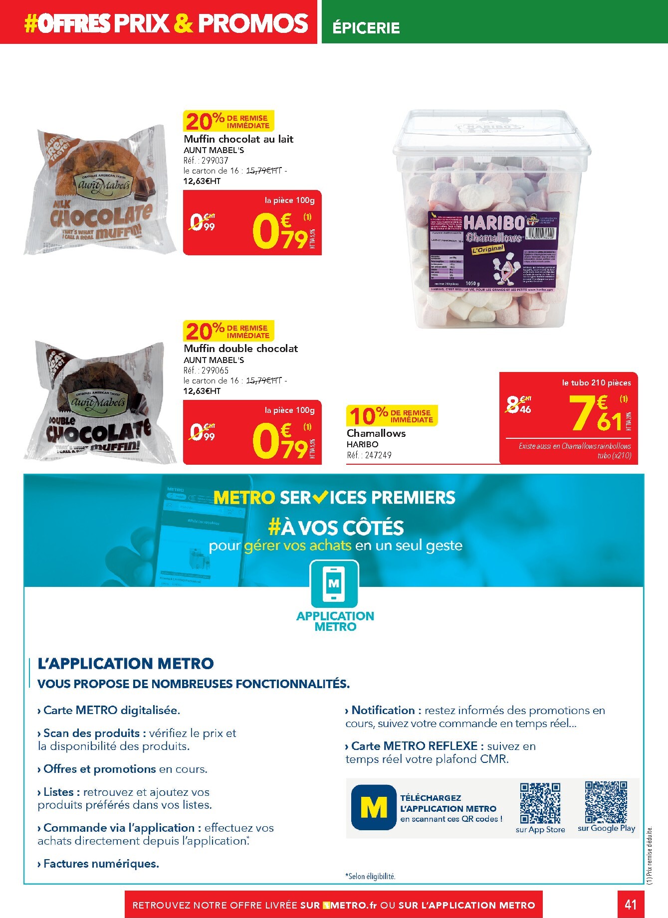 metro - Current Metro - Offres Prix & Promos Restauration leaflet valid from de jeudi 18/06/2026 to du mercredi 15/07/2026 - page: 41