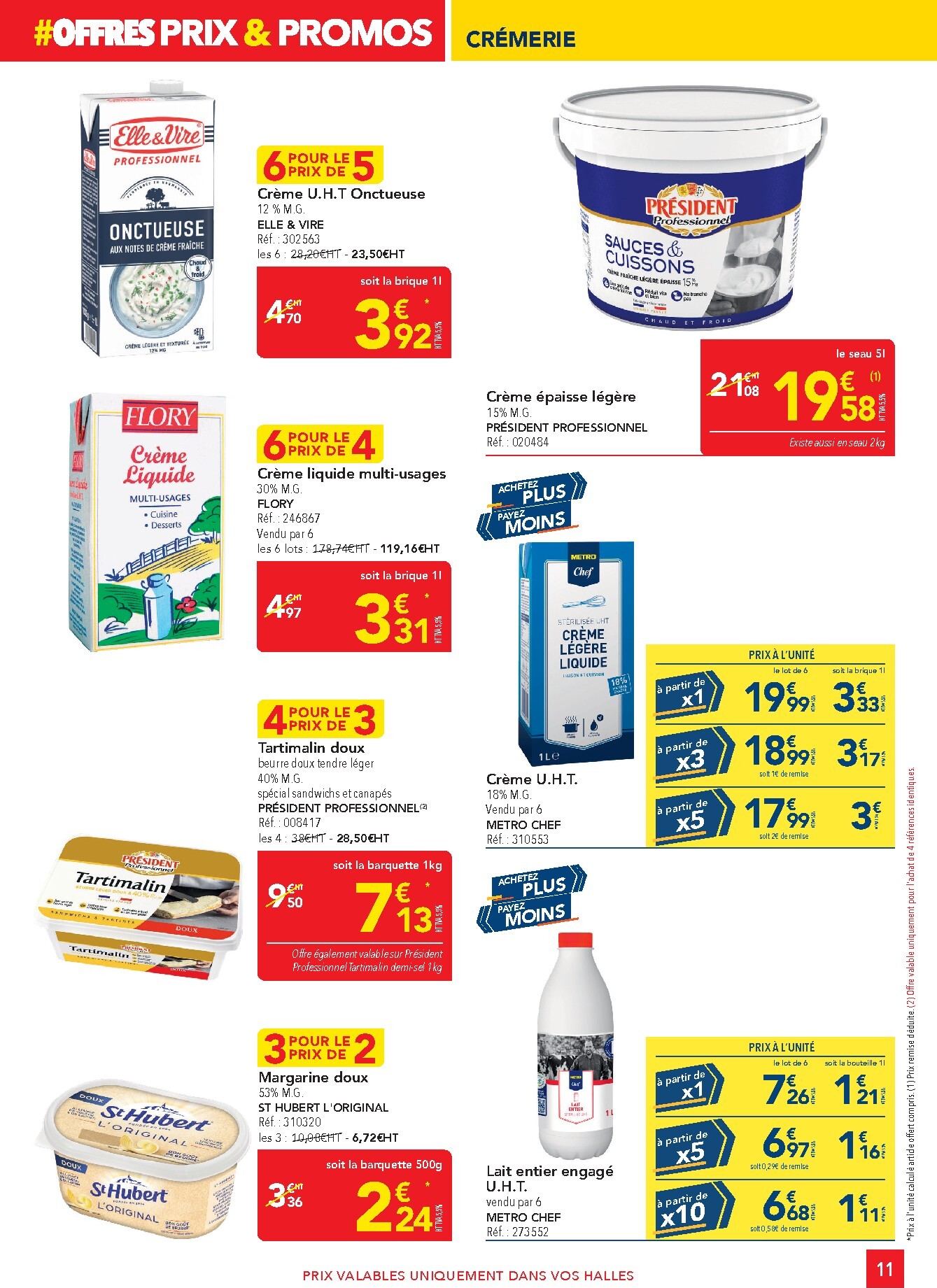 metro - Current Metro - Offres Prix & Promos Restauration leaflet valid from de jeudi 18/06/2026 to du mercredi 15/07/2026 - page: 11