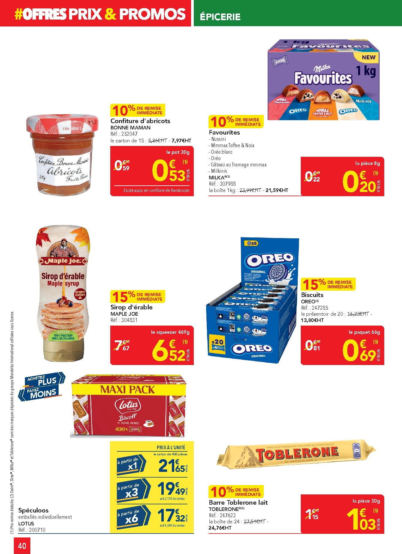 metro - Current Metro - Offres Prix & Promos Restauration leaflet valid from de jeudi 18/06/2026 to du mercredi 15/07/2026 - page: 40