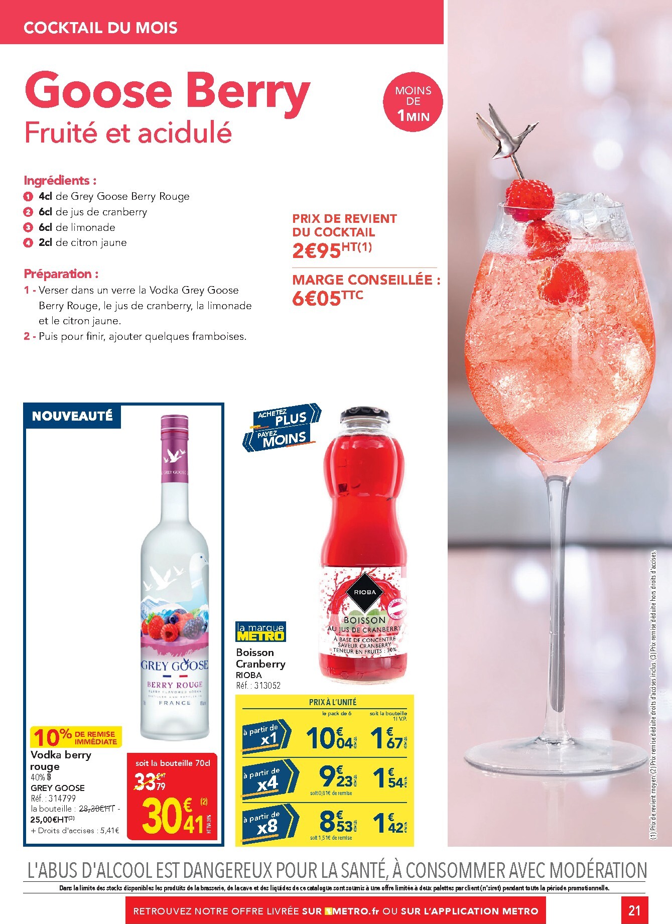 metro - Current Metro - Offres Prix & Promos Restauration leaflet valid from de jeudi 18/06/2026 to du mercredi 15/07/2026 - page: 21