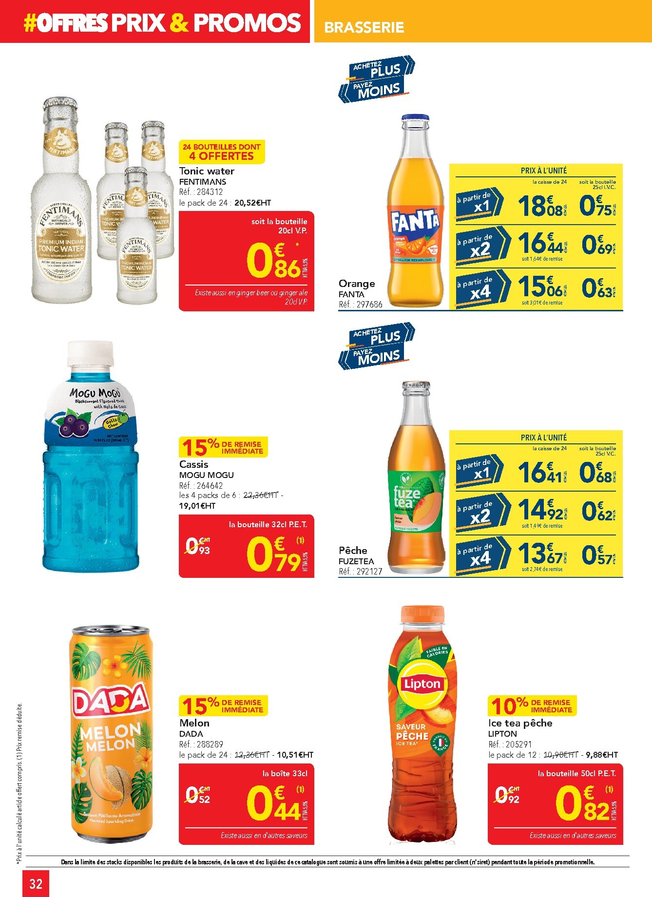 metro - Current Metro - Offres Prix & Promos Restauration leaflet valid from de jeudi 18/06/2026 to du mercredi 15/07/2026 - page: 32