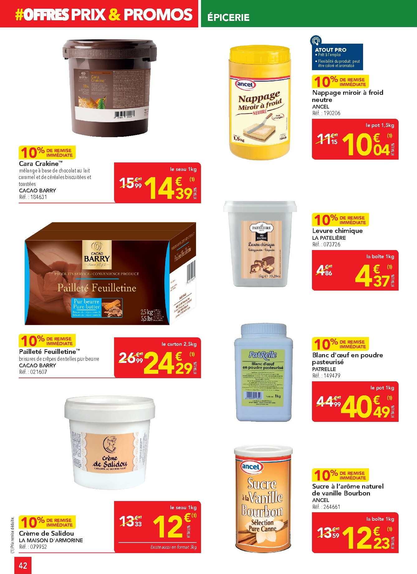 metro - Current Metro - Offres Prix & Promos Restauration leaflet valid from de jeudi 18/06/2026 to du mercredi 15/07/2026 - page: 42