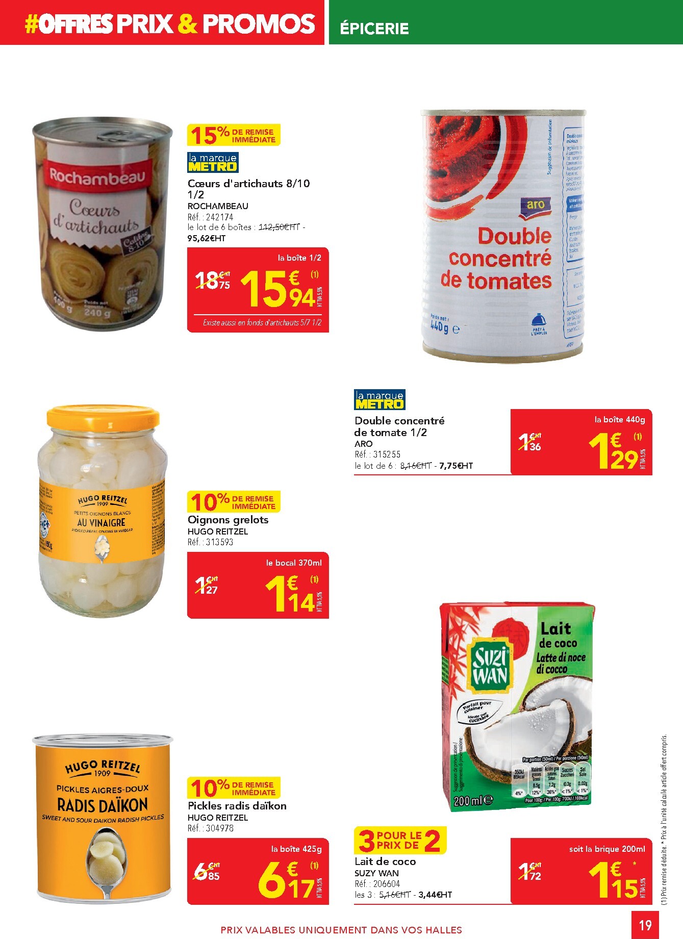 metro - Current Metro - Offres Prix & Promos Supplément leaflet valid from de jeudi 18/06/2026 to du mercredi 15/07/2026 - page: 19