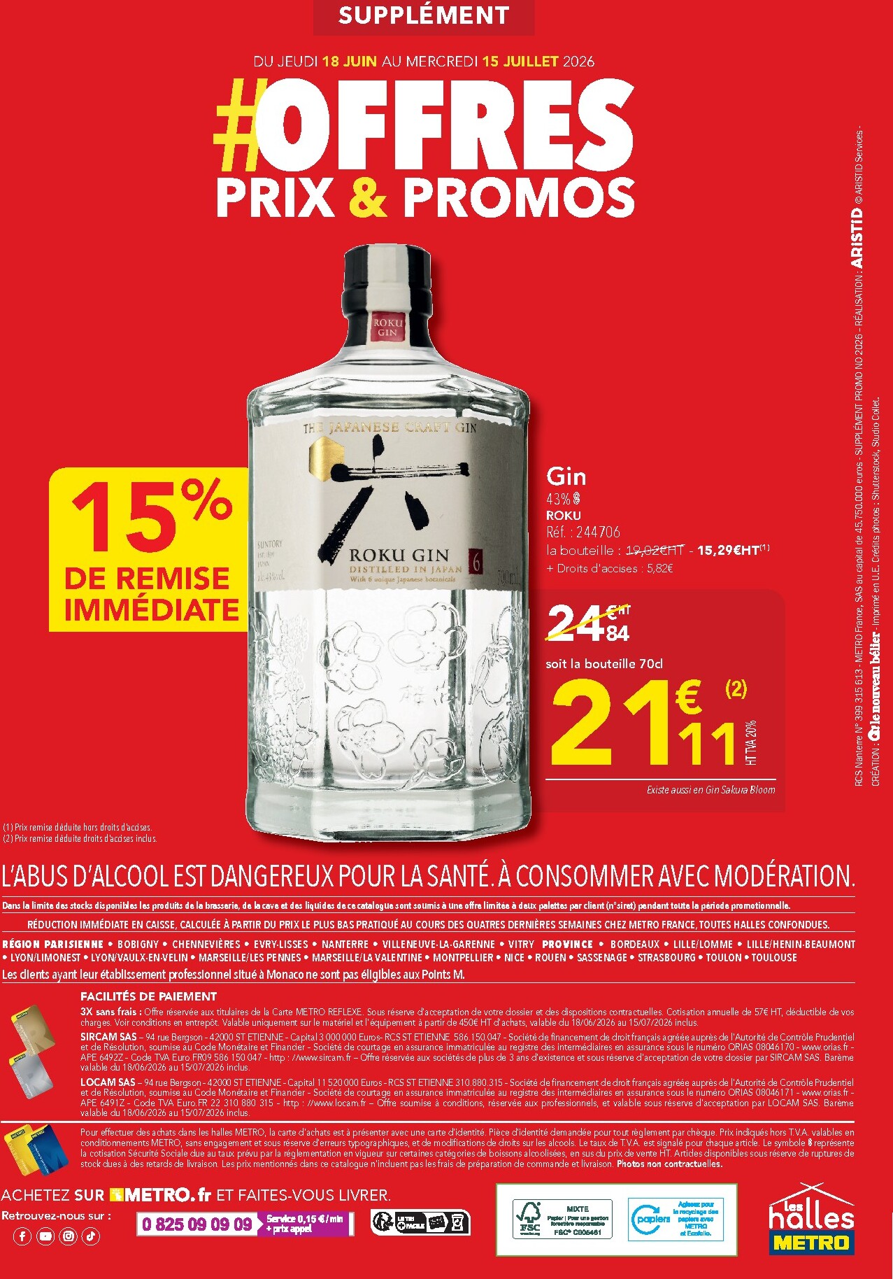 metro - Current Metro - Offres Prix & Promos Supplément leaflet valid from de jeudi 18/06/2026 to du mercredi 15/07/2026 - page: 24
