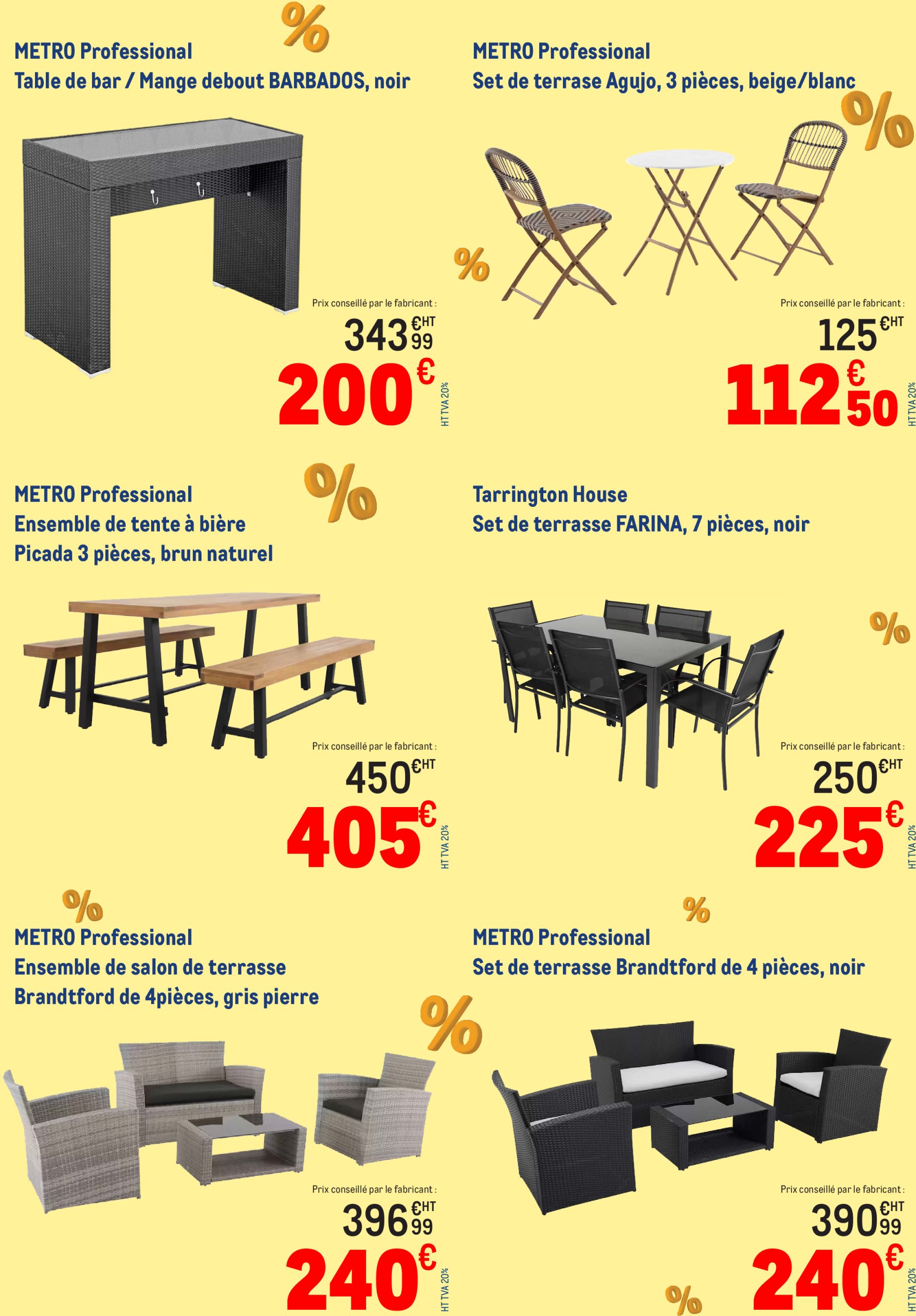 metro - Catalogue Metro - Marketplace Terrasse valable dès 27/02 - 26/03 - page: 3