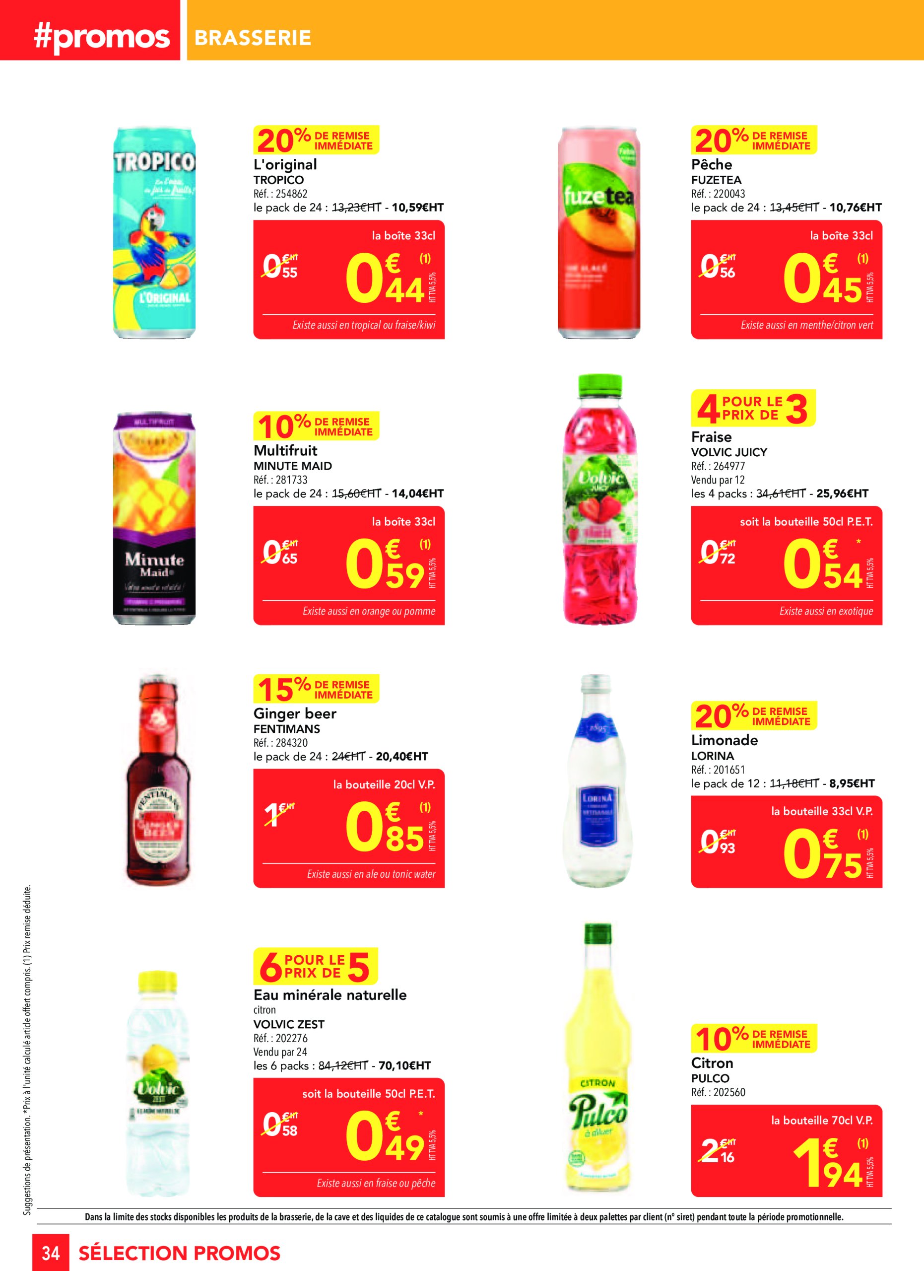 metro - Catalogue Metro - Sélection Promo Restauration valable dès 27/02 - 26/03 - page: 34 metro - Catalogue Metro - Sélection Promo Restauration valable dès 27/02 - 26/03 - page: 34