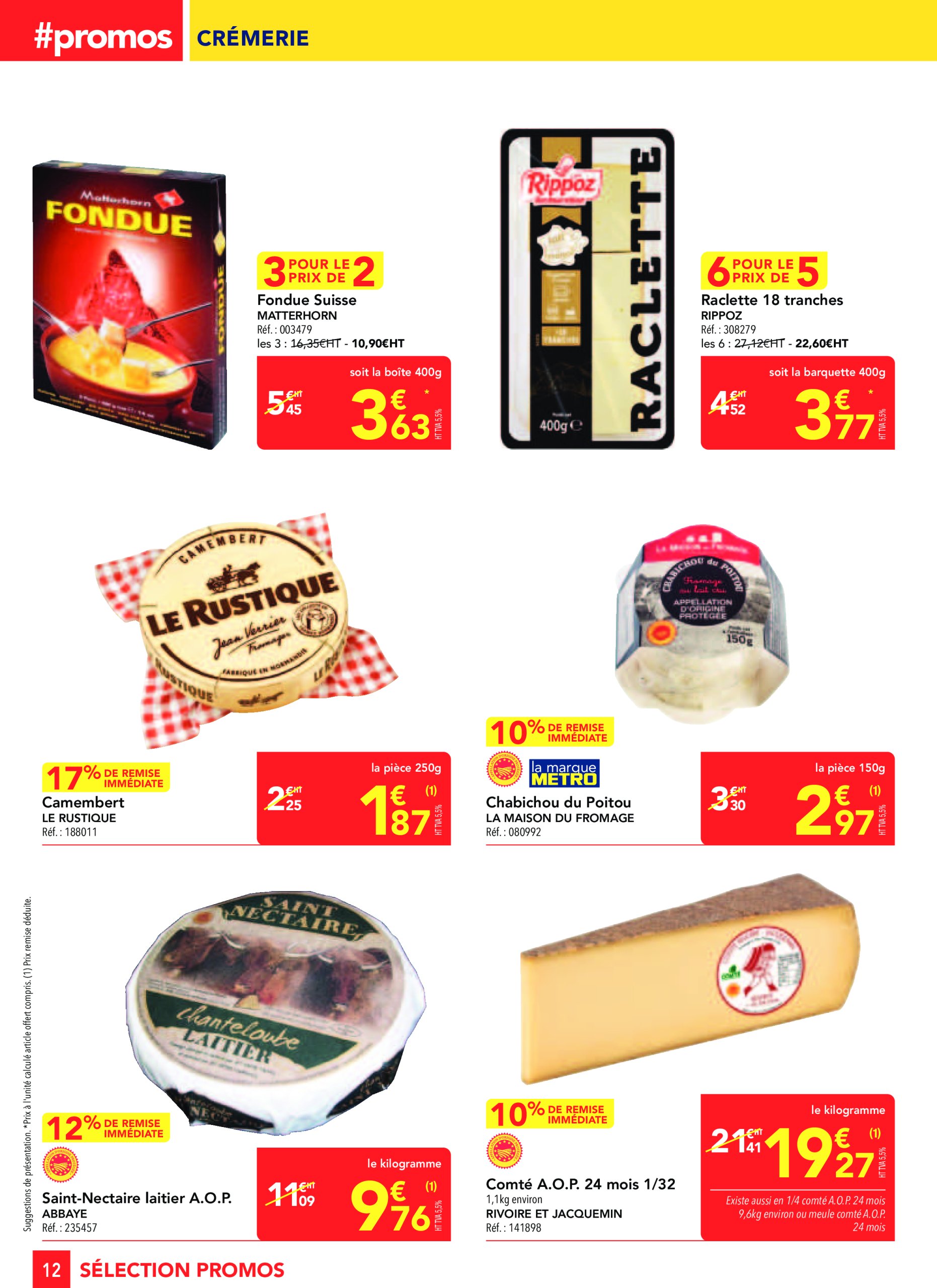 metro - Catalogue Metro - Sélection Promo Restauration valable dès 27/02 - 26/03 - page: 12 metro - Catalogue Metro - Sélection Promo Restauration valable dès 27/02 - 26/03 - page: 12