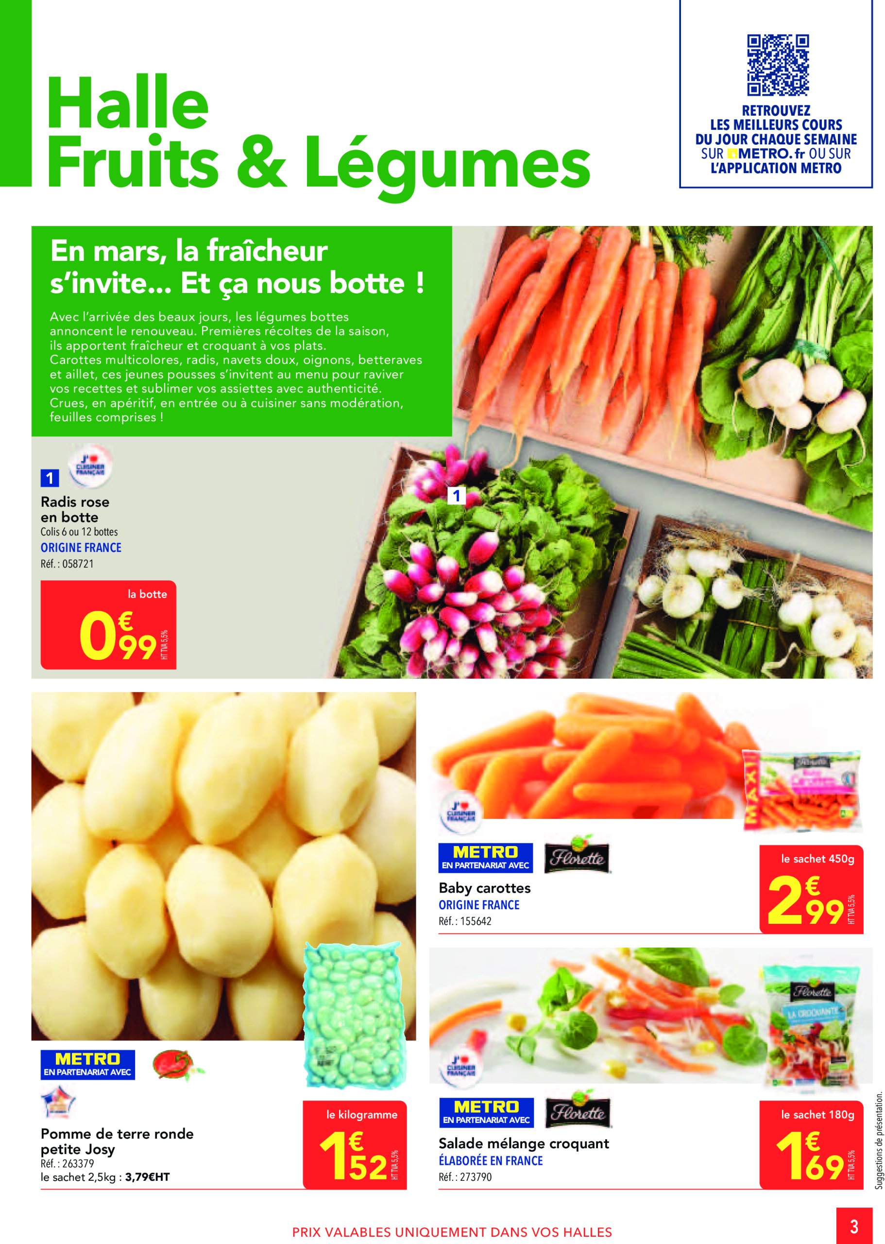 metro - Catalogue Metro - Sélection Promo Restauration valable dès 27/02 - 26/03 - page: 3 metro - Catalogue Metro - Sélection Promo Restauration valable dès 27/02 - 26/03 - page: 3