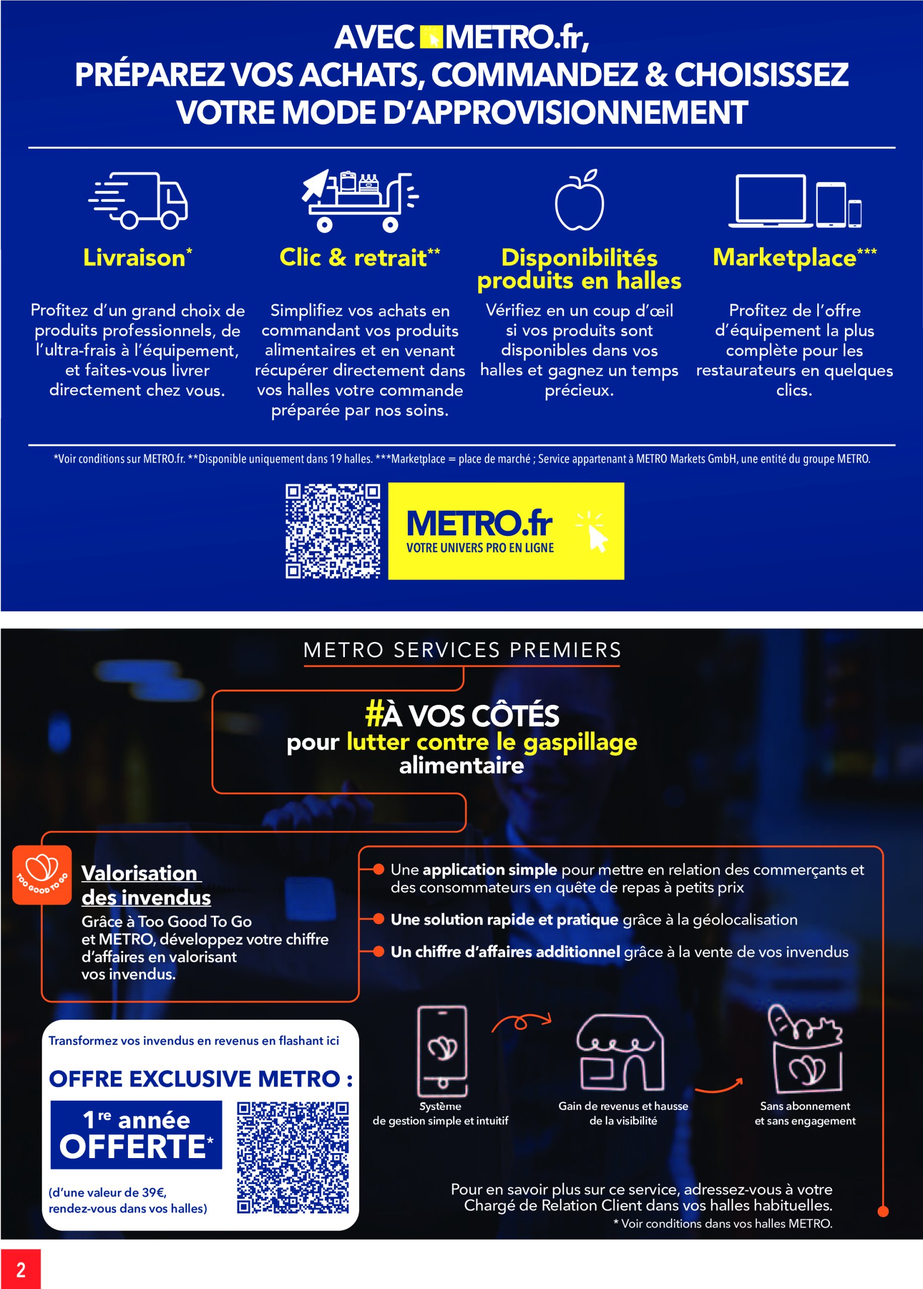 metro - Catalogue Metro - Sélection Promo Restauration valable dès 27/02 - 26/03 - page: 2 metro - Catalogue Metro - Sélection Promo Restauration valable dès 27/02 - 26/03 - page: 2