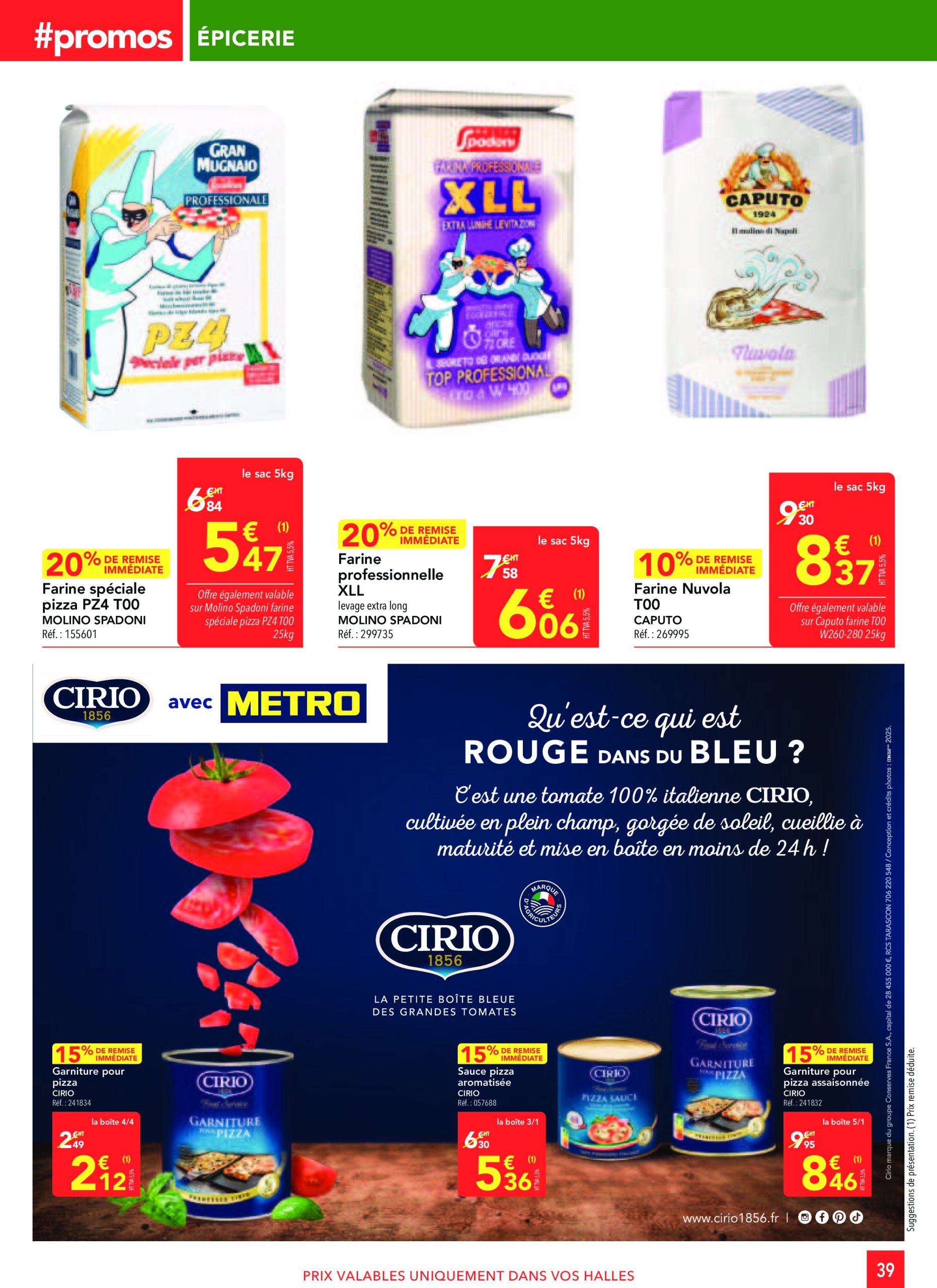 metro - Catalogue Metro - Sélection Promo Restauration valable dès 27/02 - 26/03 - page: 39 metro - Catalogue Metro - Sélection Promo Restauration valable dès 27/02 - 26/03 - page: 39
