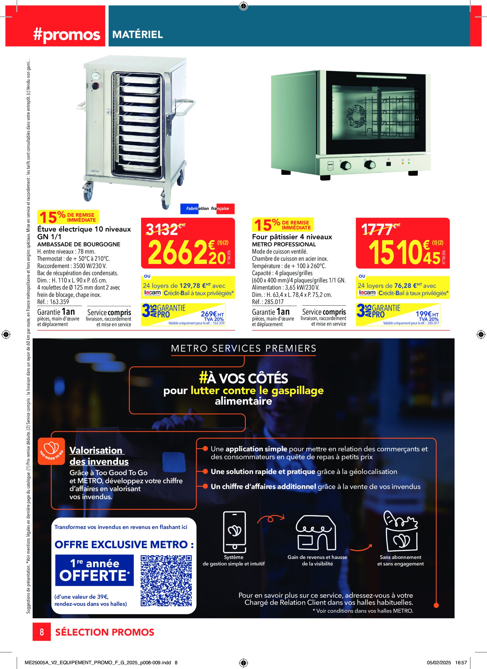 metro - Catalogue Metro - Sélection Promos Equipement valable dès 27/02 - 26/03 - page: 8