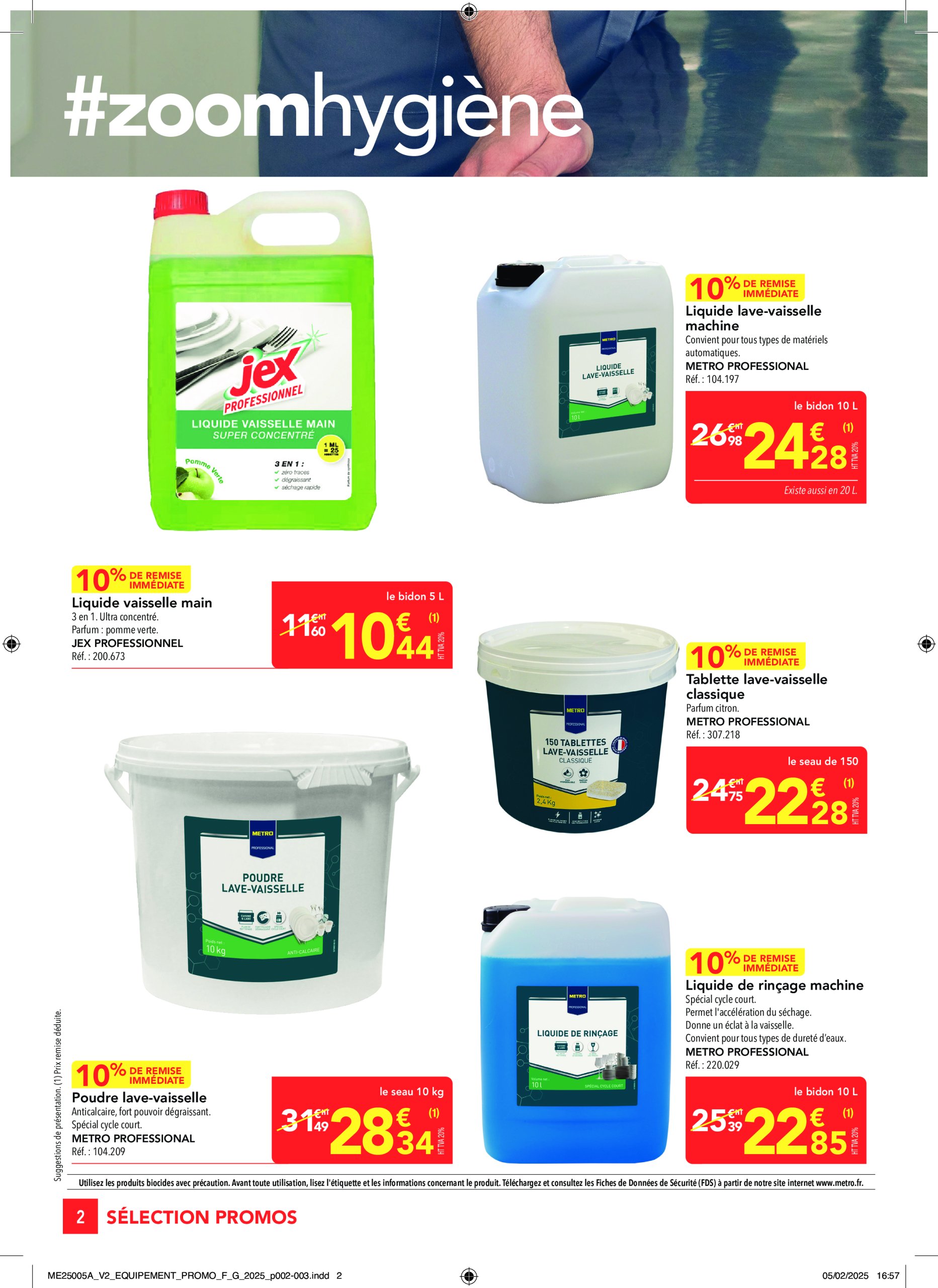 metro - Catalogue Metro - Sélection Promos Equipement valable dès 27/02 - 26/03 - page: 2