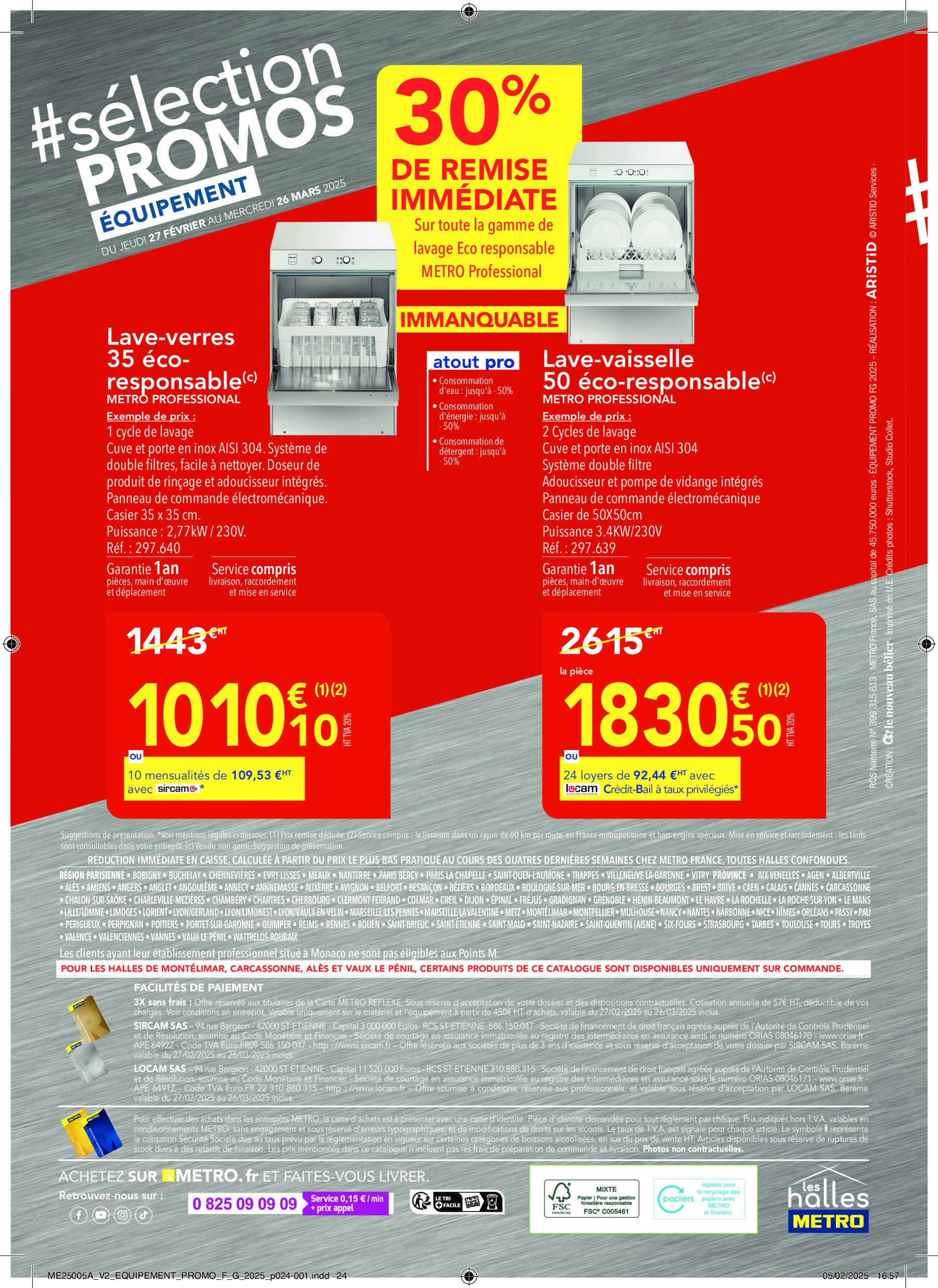metro - Catalogue Metro - Sélection Promos Equipement valable dès 27/02 - 26/03 - page: 24
