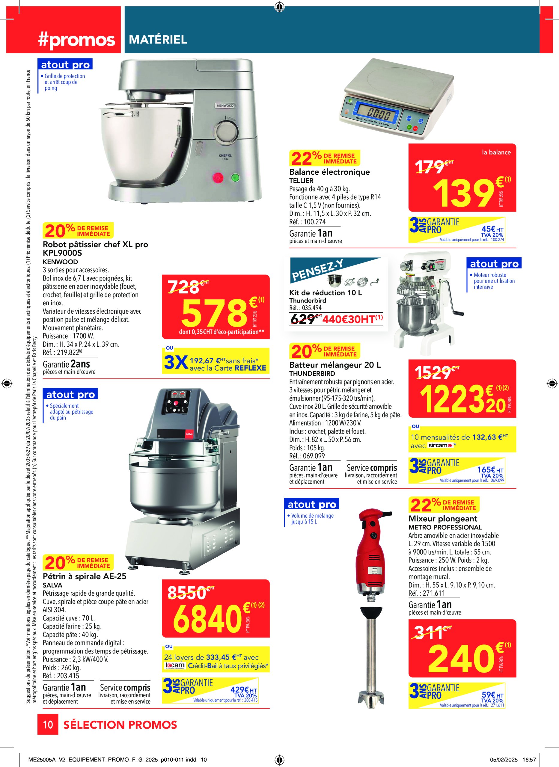 metro - Catalogue Metro - Sélection Promos Equipement valable dès 27/02 - 26/03 - page: 10