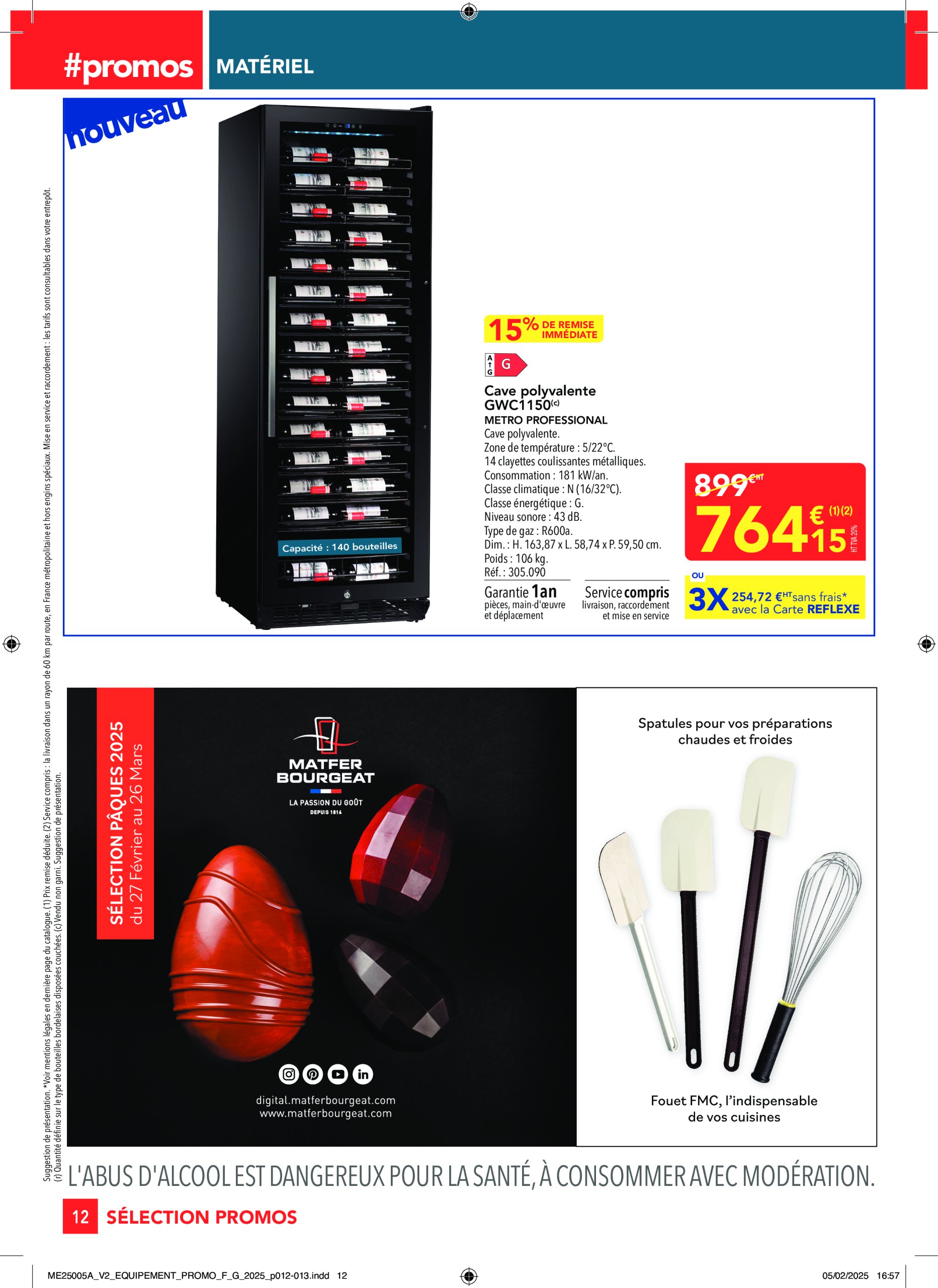 metro - Catalogue Metro - Sélection Promos Equipement valable dès 27/02 - 26/03 - page: 12