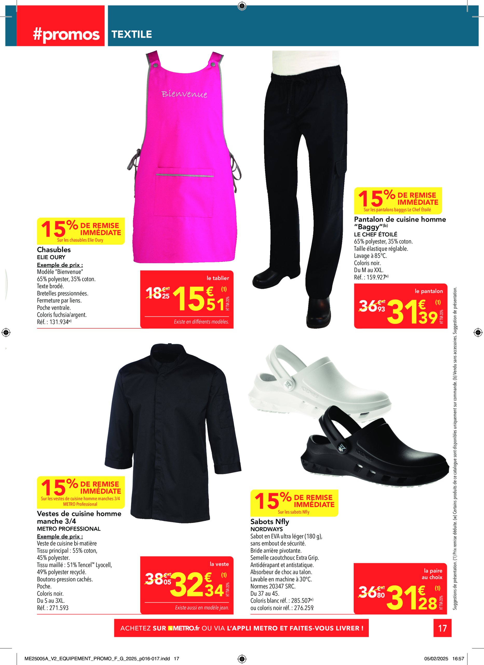 metro - Catalogue Metro - Sélection Promos Equipement valable dès 27/02 - 26/03 - page: 17