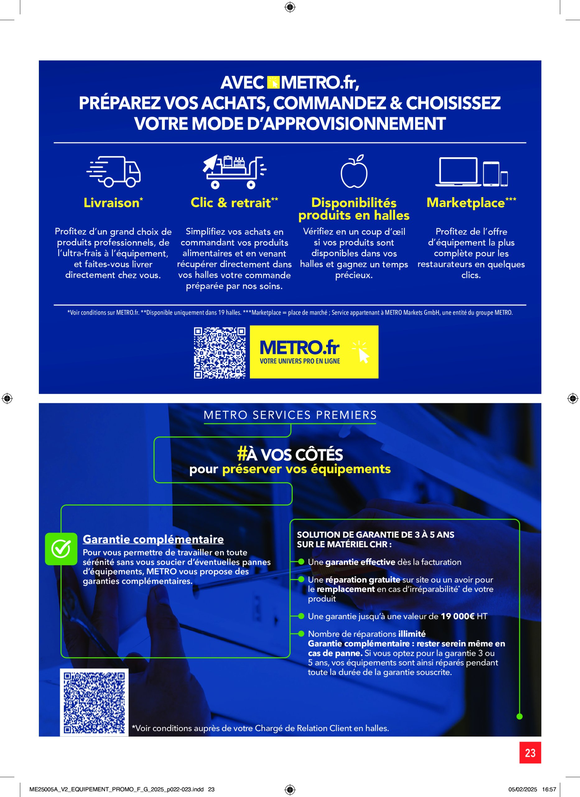 metro - Catalogue Metro - Sélection Promos Equipement valable dès 27/02 - 26/03 - page: 23