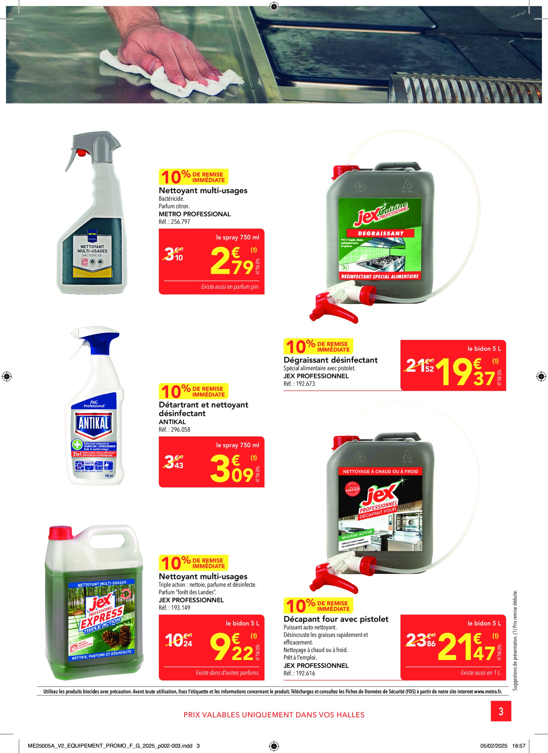 metro - Catalogue Metro - Sélection Promos Equipement valable dès 27/02 - 26/03 - page: 3