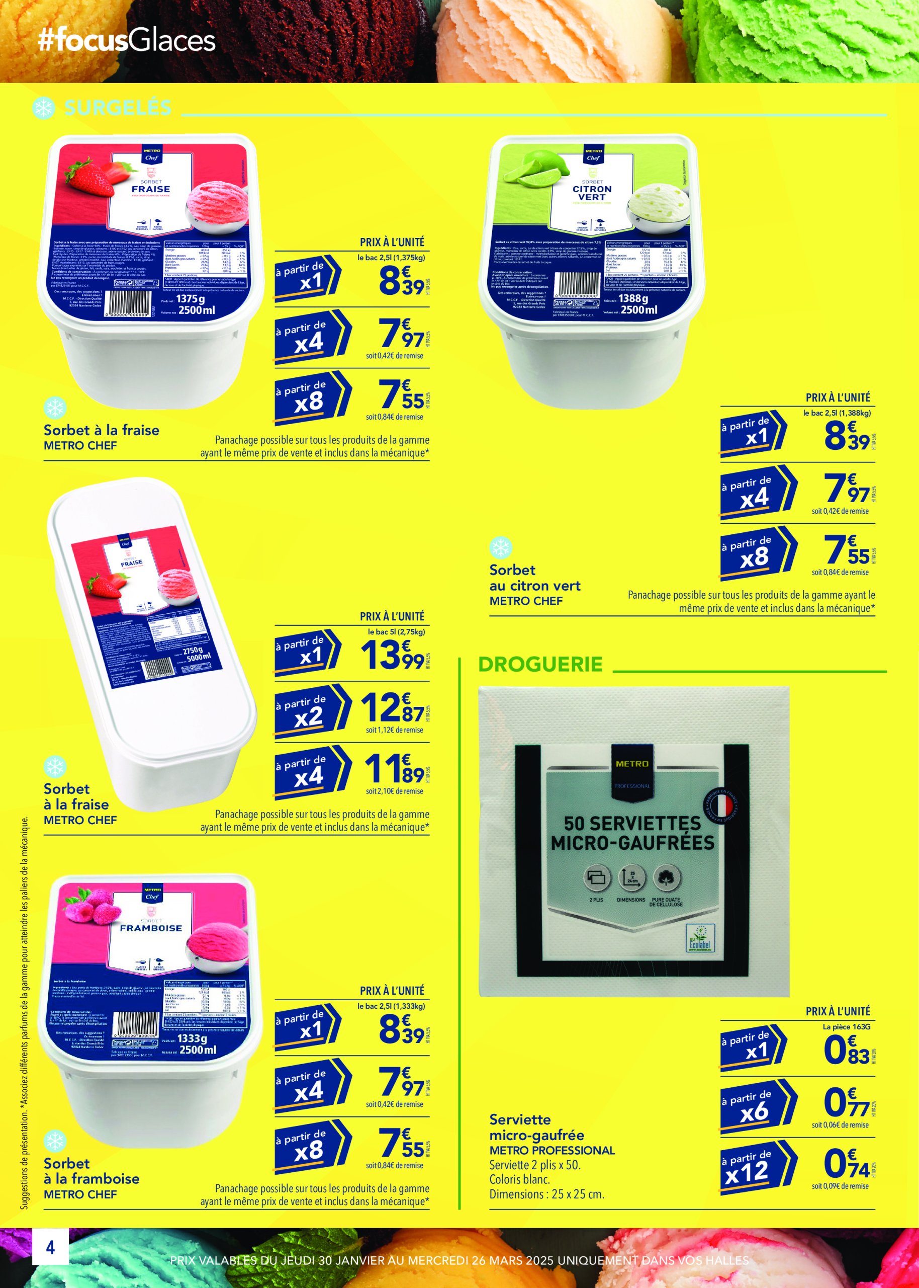 metro - Catalogue Metro - Achetez plus, Payez moins valable dès 30/01 - 26/03 - page: 4