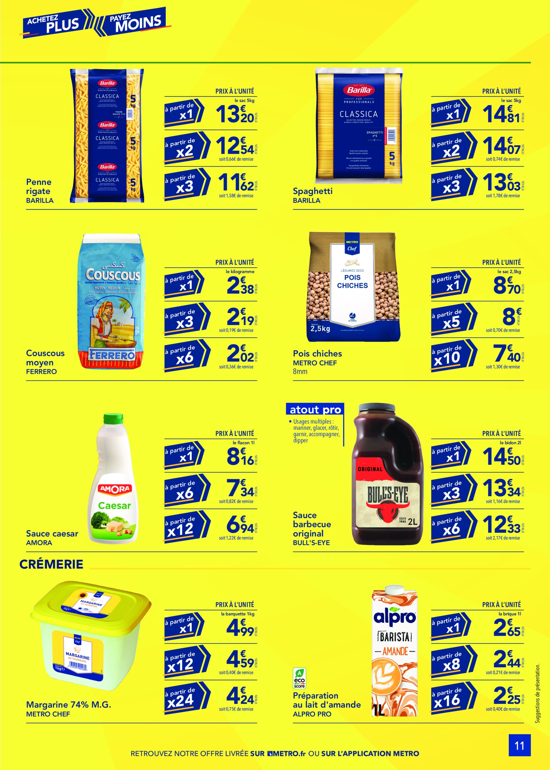 metro - Catalogue Metro - Achetez plus, Payez moins valable dès 30/01 - 26/03 - page: 11