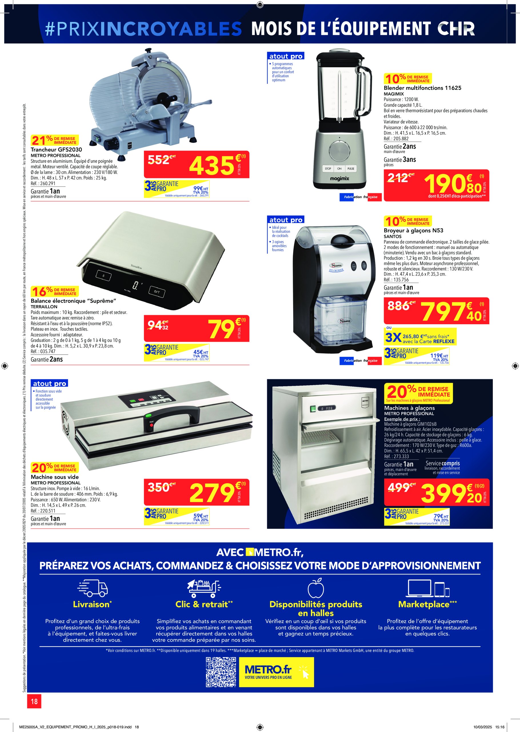 metro - Catalogue Metro - Équipement valable dès 27/03 - 23/04 - page: 18