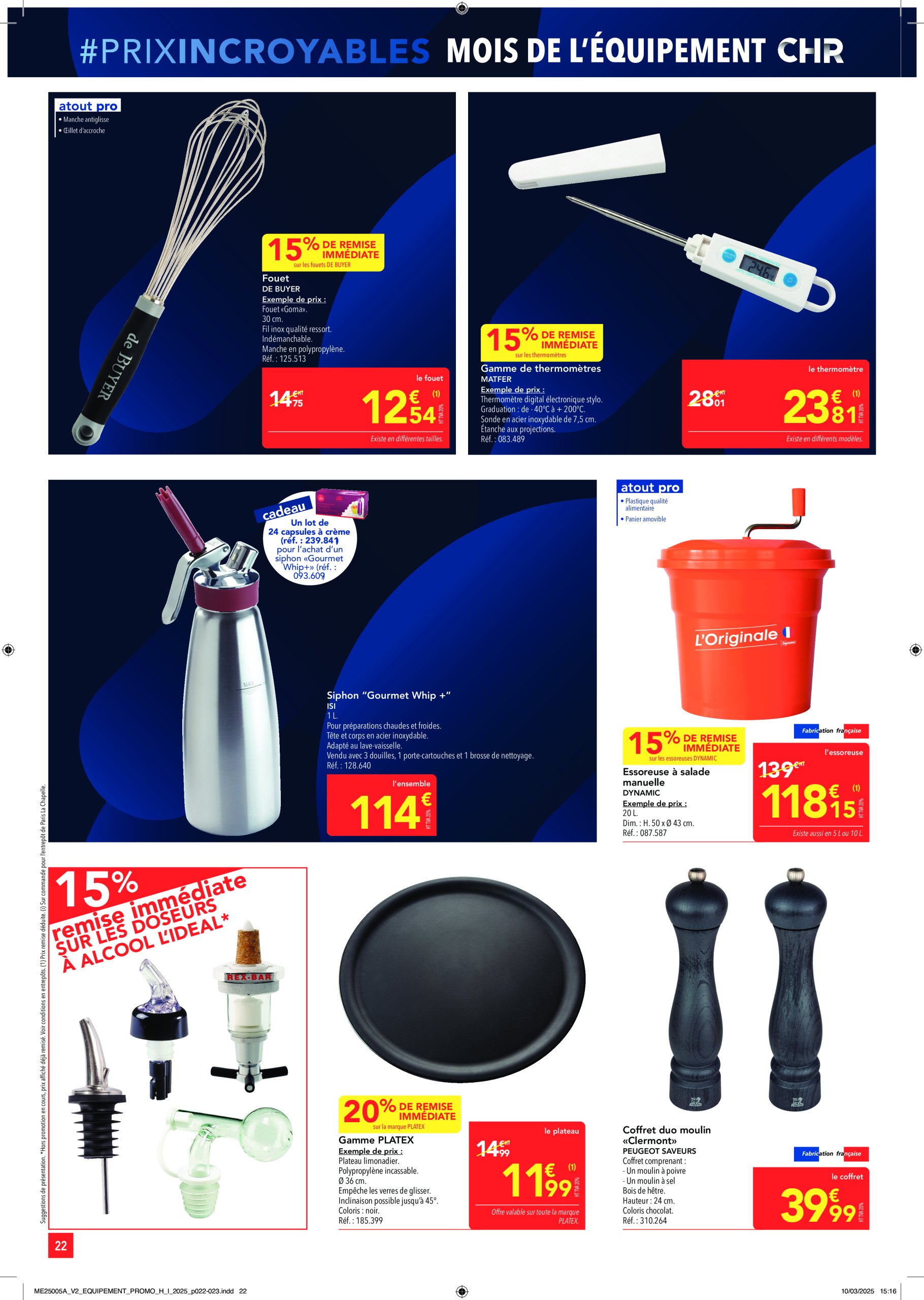metro - Catalogue Metro - Équipement valable dès 27/03 - 23/04 - page: 22