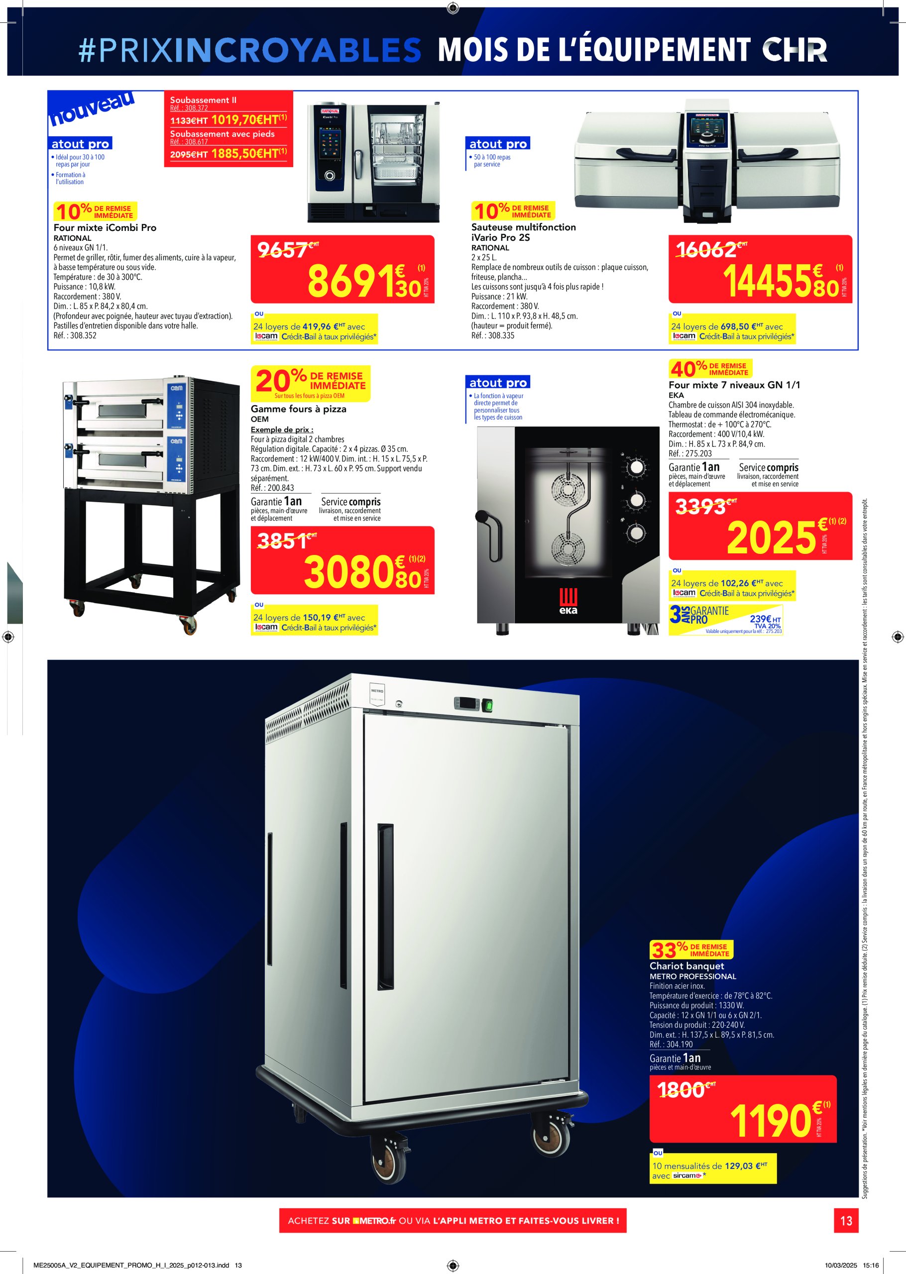 metro - Catalogue Metro - Équipement valable dès 27/03 - 23/04 - page: 13