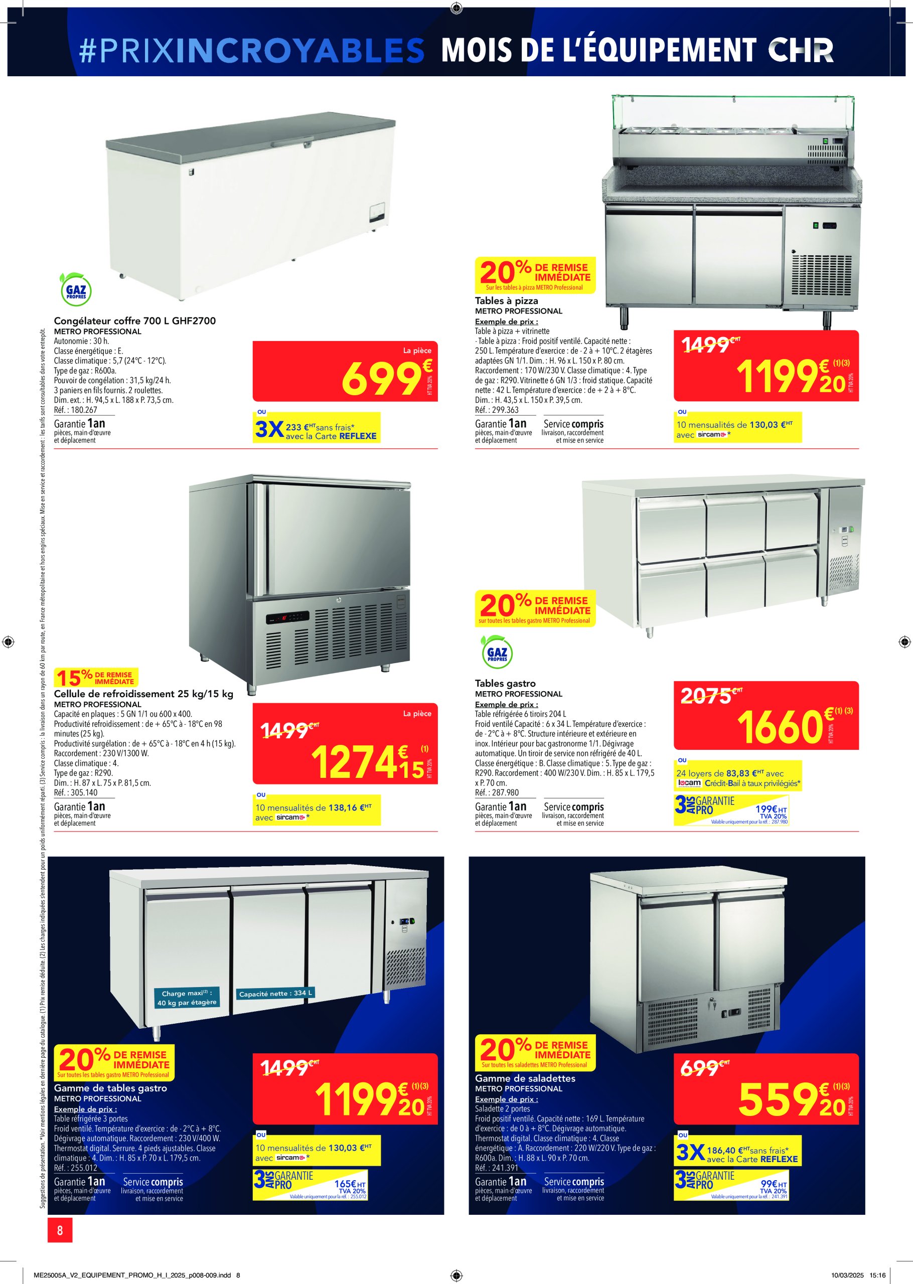 metro - Catalogue Metro - Équipement valable dès 27/03 - 23/04 - page: 8