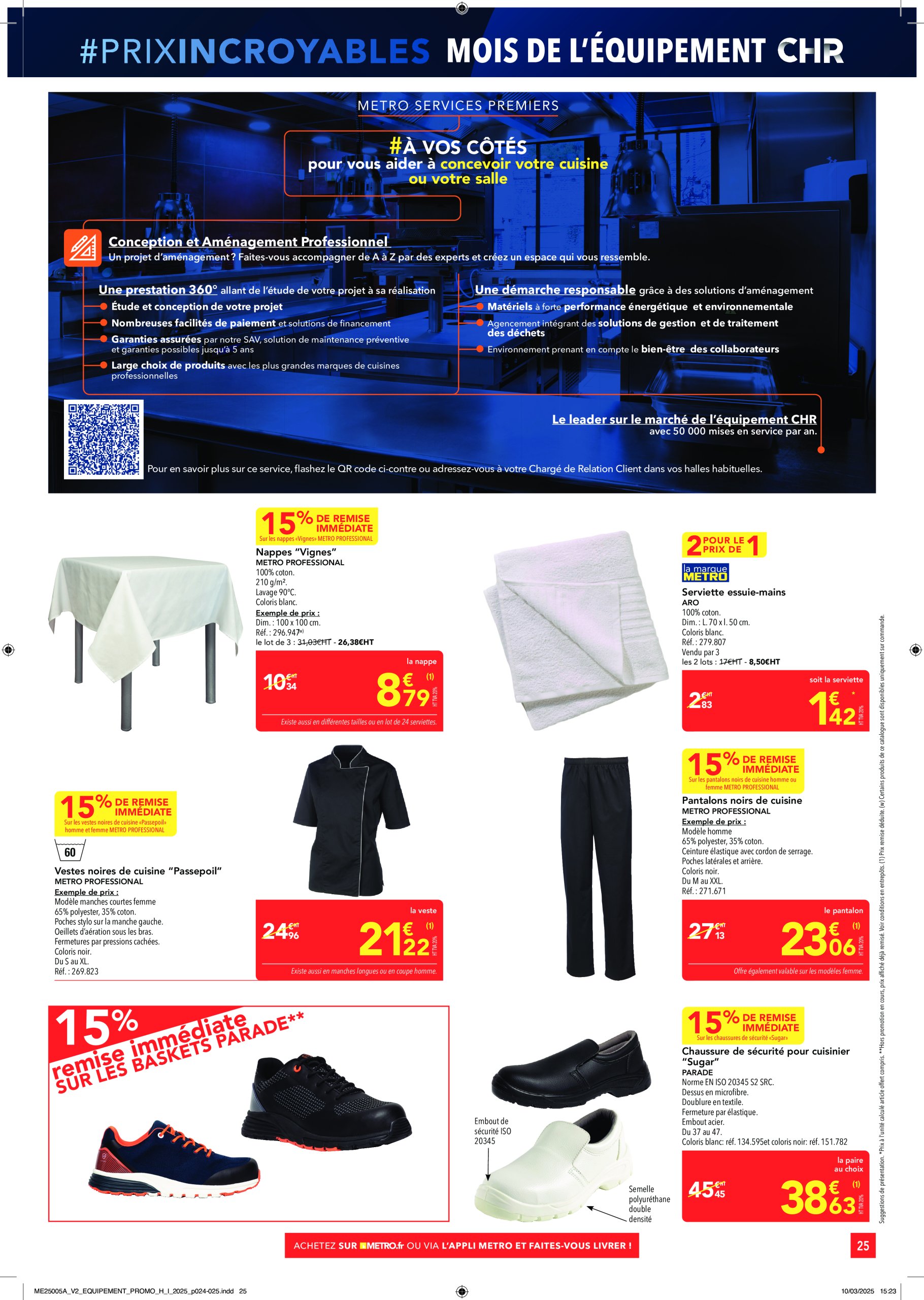 metro - Catalogue Metro - Équipement valable dès 27/03 - 23/04 - page: 25