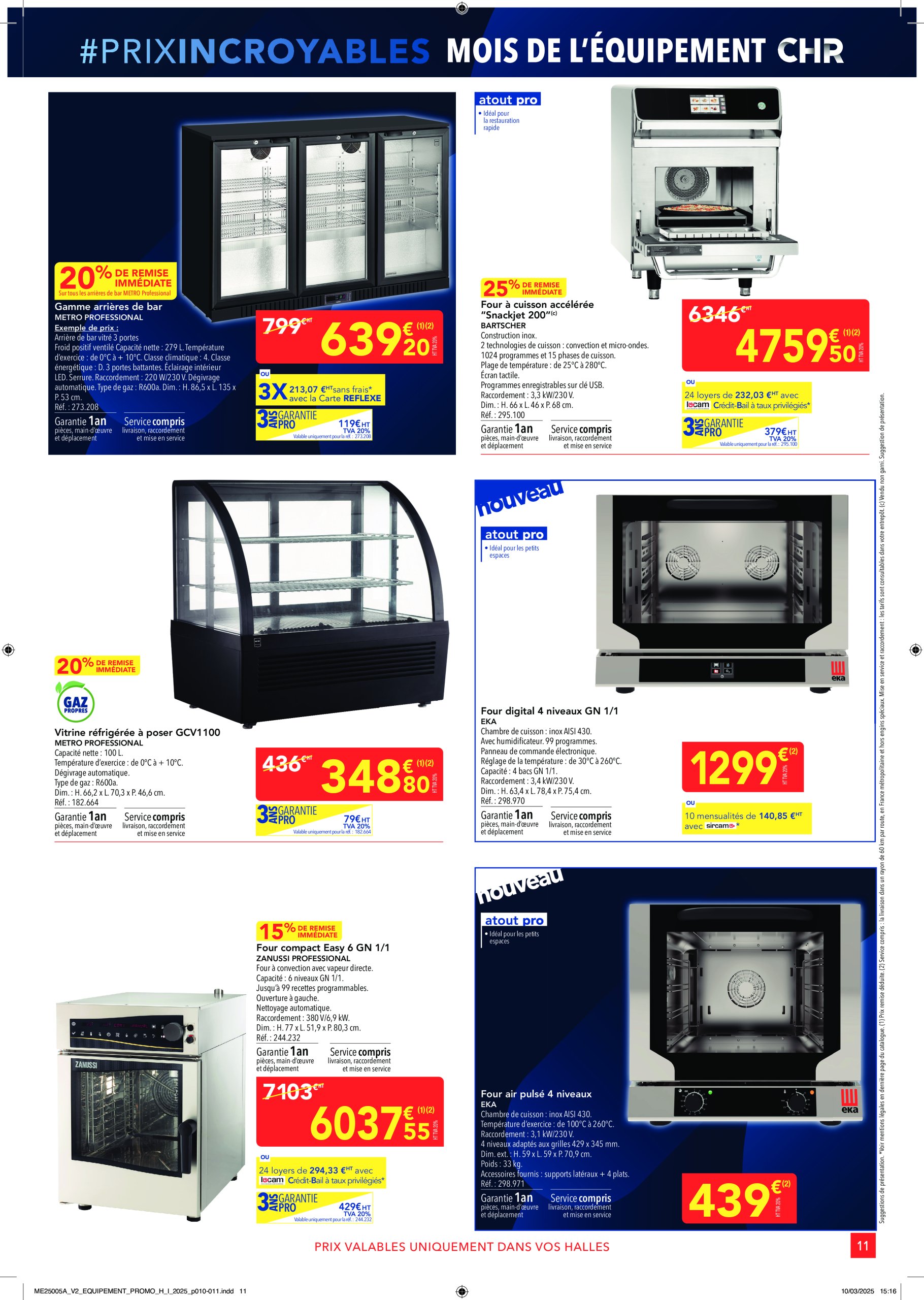 metro - Catalogue Metro - Équipement valable dès 27/03 - 23/04 - page: 11