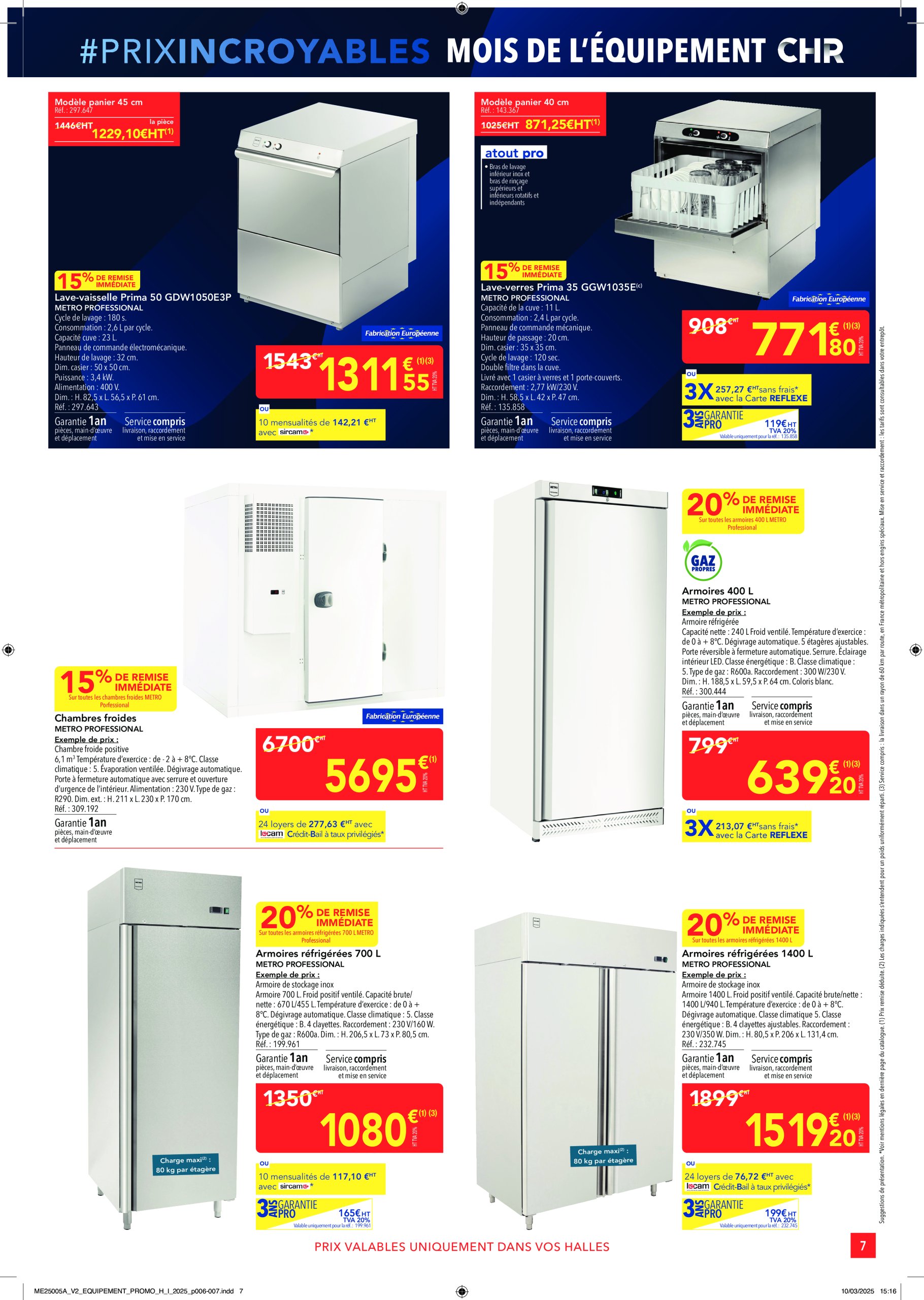 metro - Catalogue Metro - Équipement valable dès 27/03 - 23/04 - page: 7