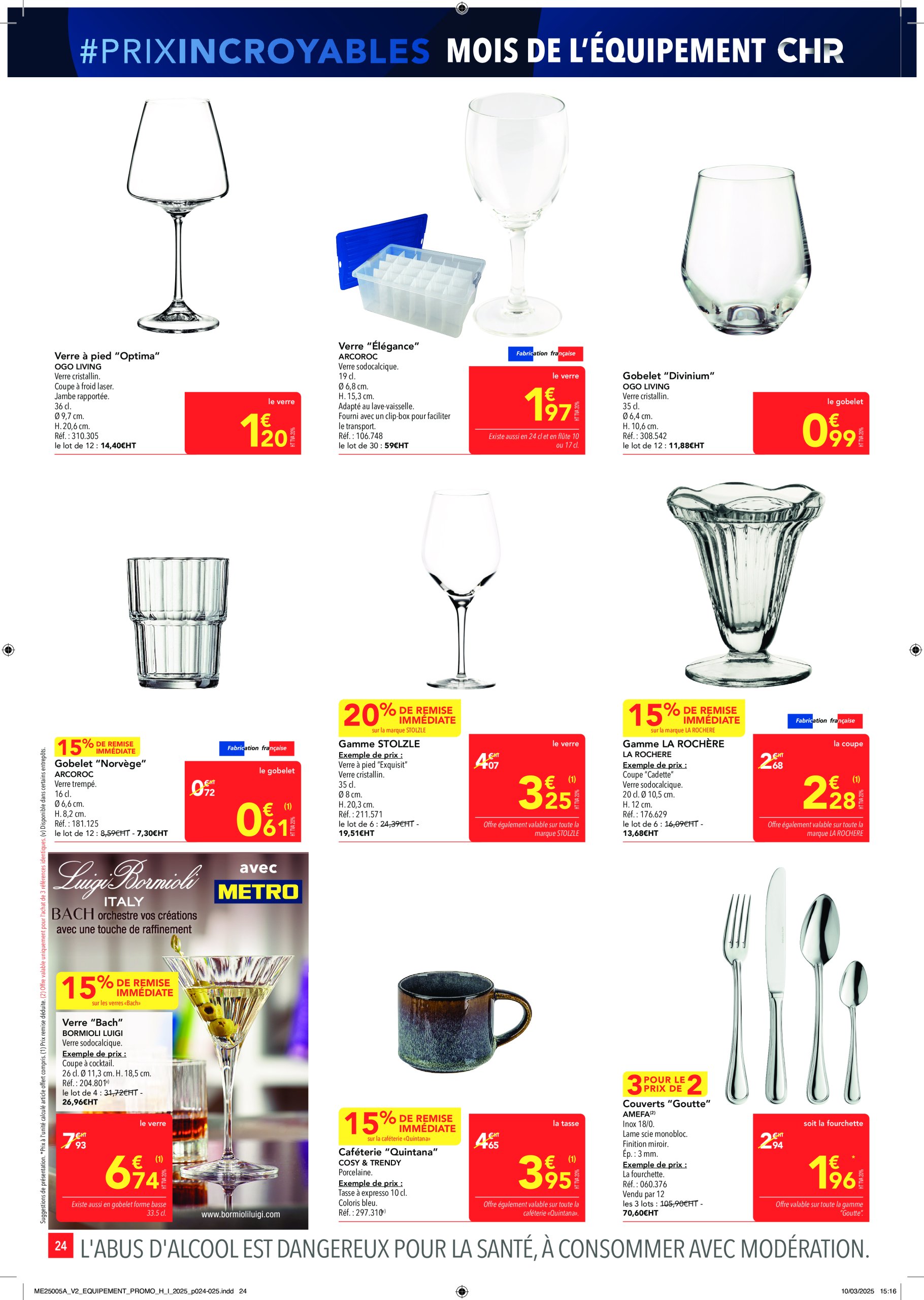 metro - Catalogue Metro - Équipement valable dès 27/03 - 23/04 - page: 24