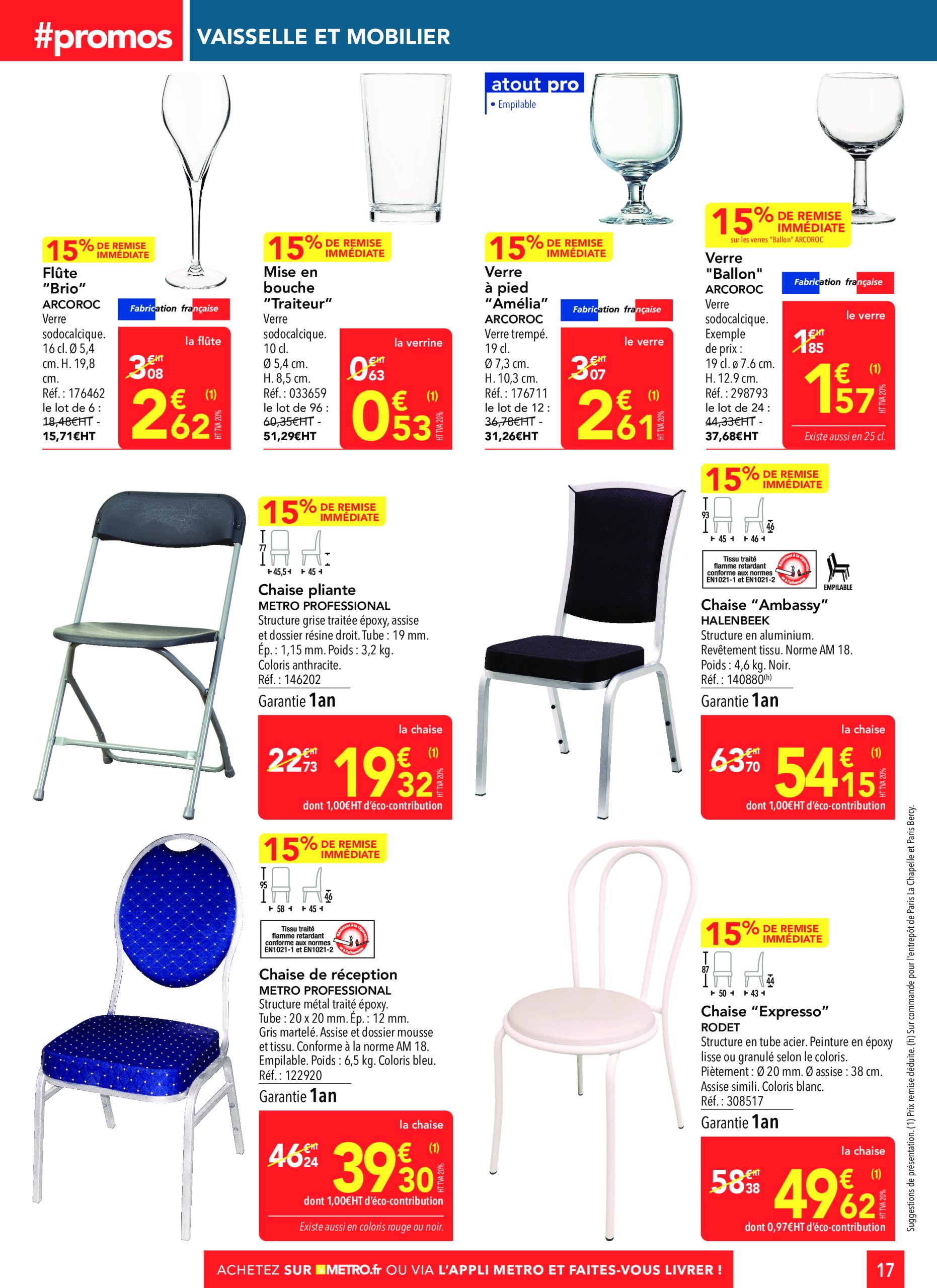 metro - Catalogue Metro - Sélection Promos Traiteurs valable dès 27/03 - 23/04 - page: 17