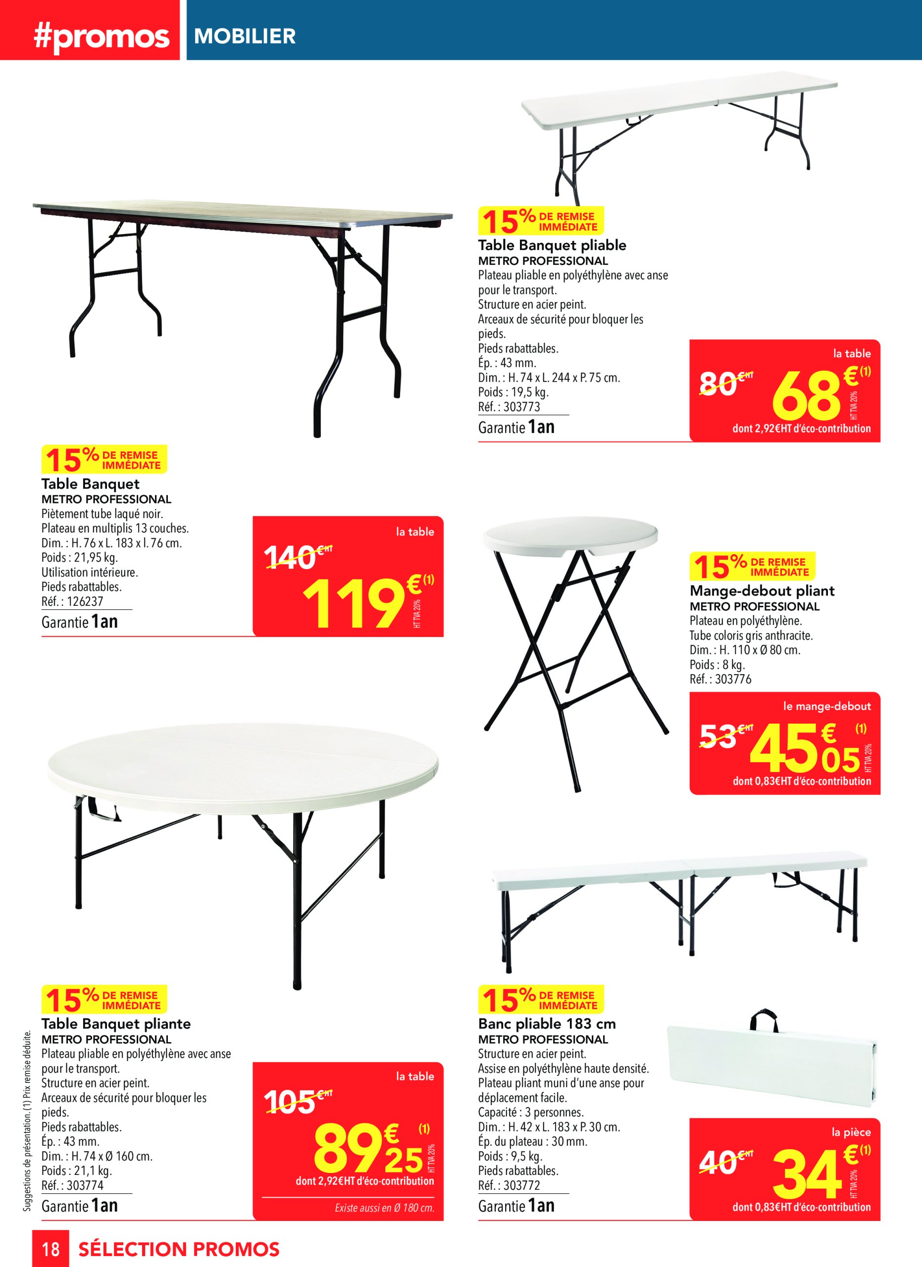metro - Catalogue Metro - Sélection Promos Traiteurs valable dès 27/03 - 23/04 - page: 18